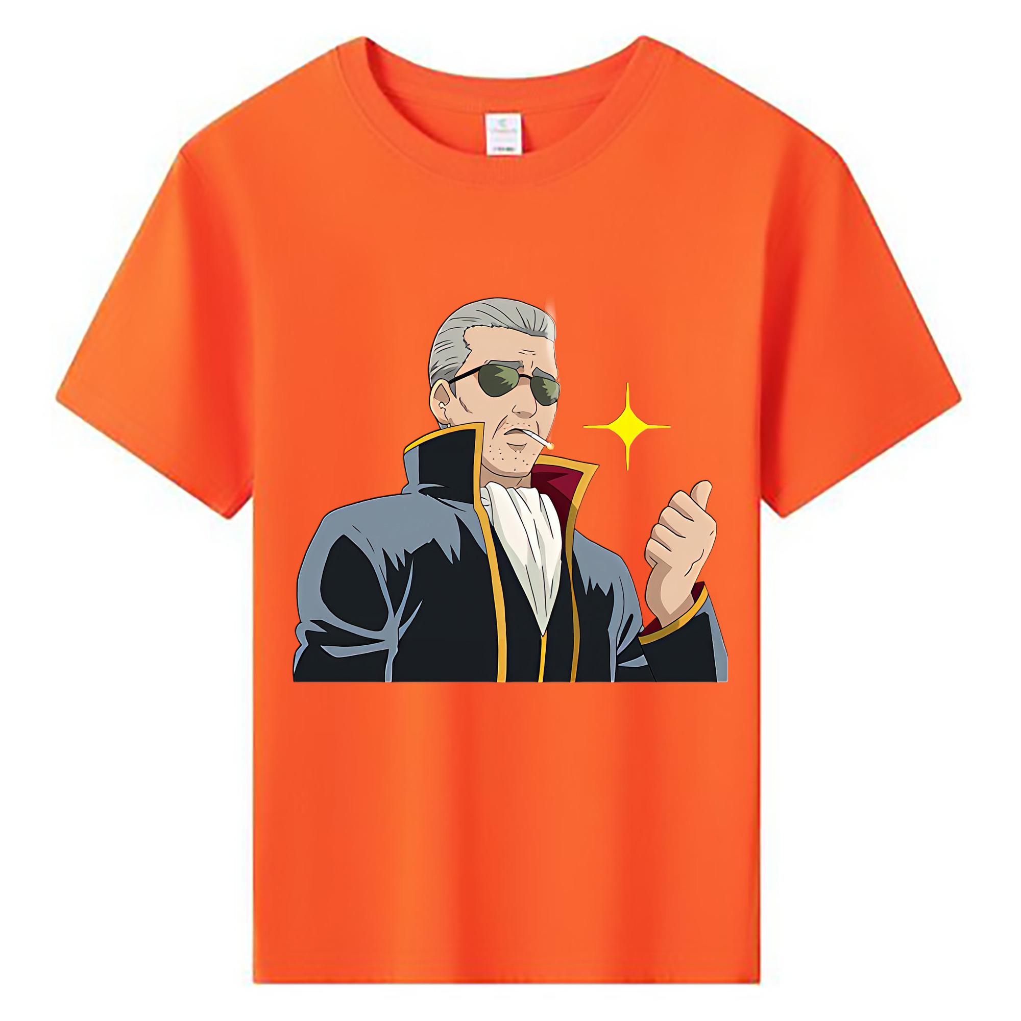 （画像用） ぎんたま 坂田銀時（さかたぎんとき） 神楽 志村新八（しむら しんぱち） GINTAMA Sakata Gintoki Kagura Shimura Shinpachi 綿100％キッズTシャツ（フロントプリント）