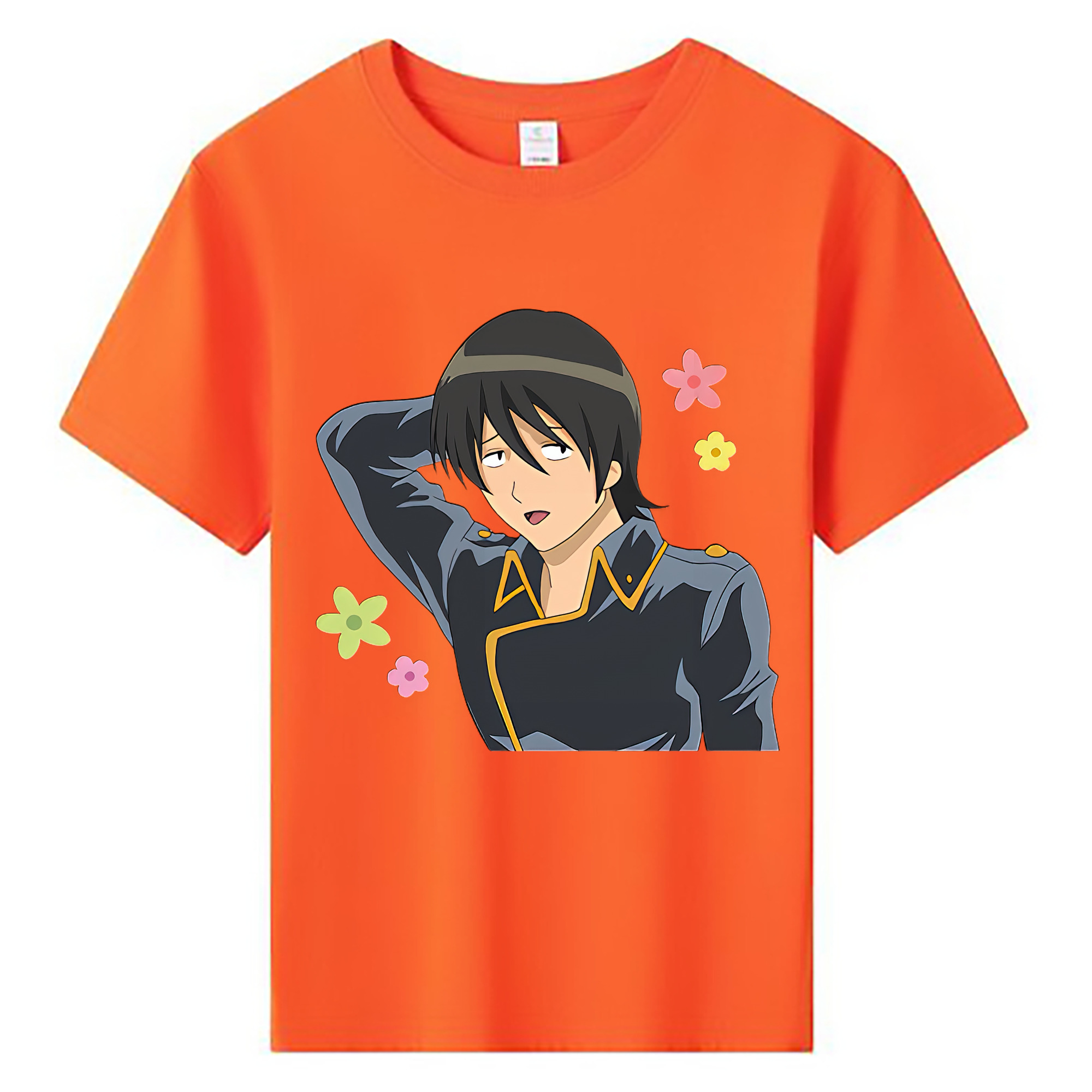 （画像用） ぎんたま 坂田銀時（さかたぎんとき） 神楽 志村新八（しむら しんぱち） GINTAMA Sakata Gintoki Kagura Shimura Shinpachi 綿100％キッズTシャツ（フロントプリント）
