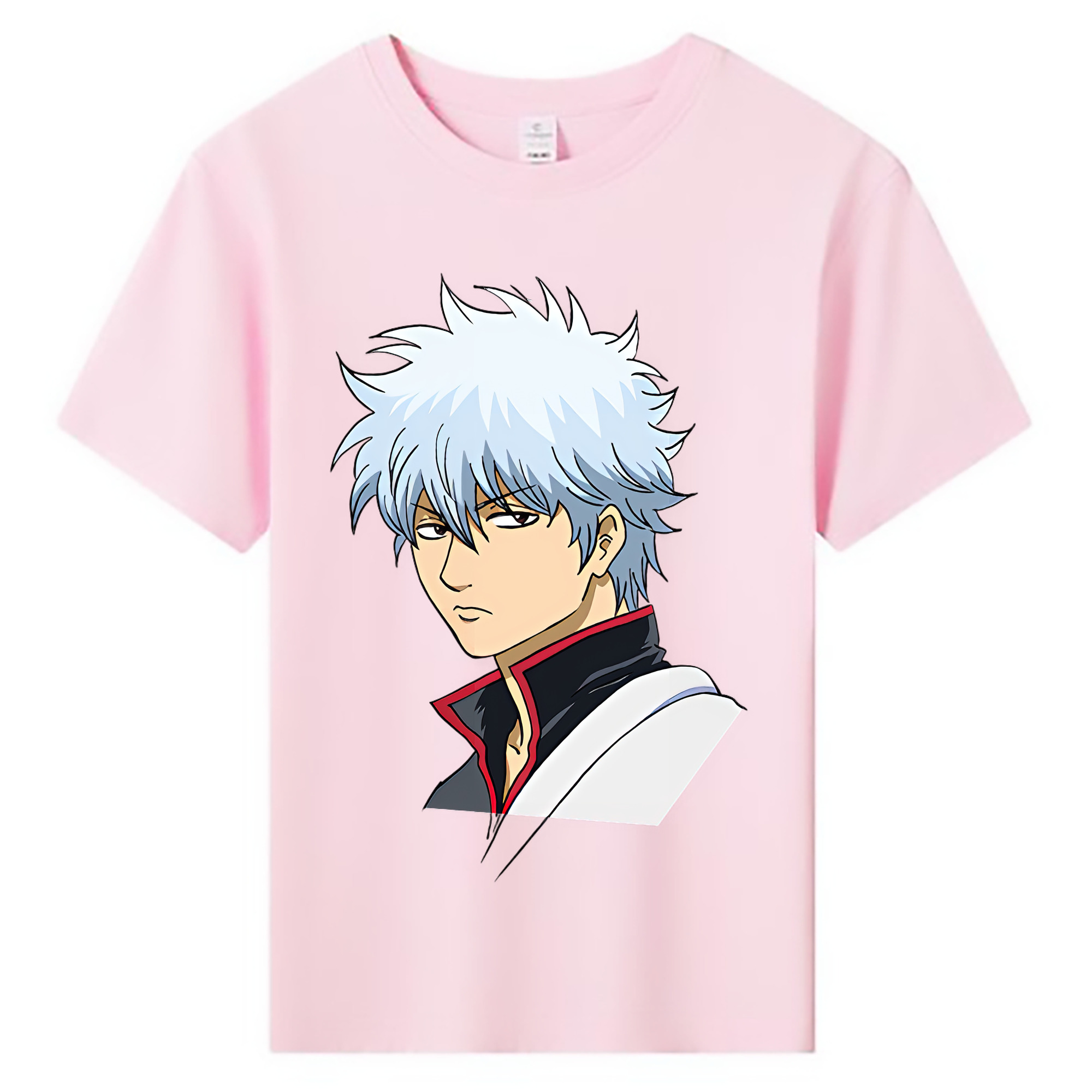 （画像用） ぎんたま 坂田銀時（さかたぎんとき） 神楽 志村新八（しむら しんぱち） GINTAMA Sakata Gintoki Kagura Shimura Shinpachi 綿100％キッズTシャツ（フロントプリント）