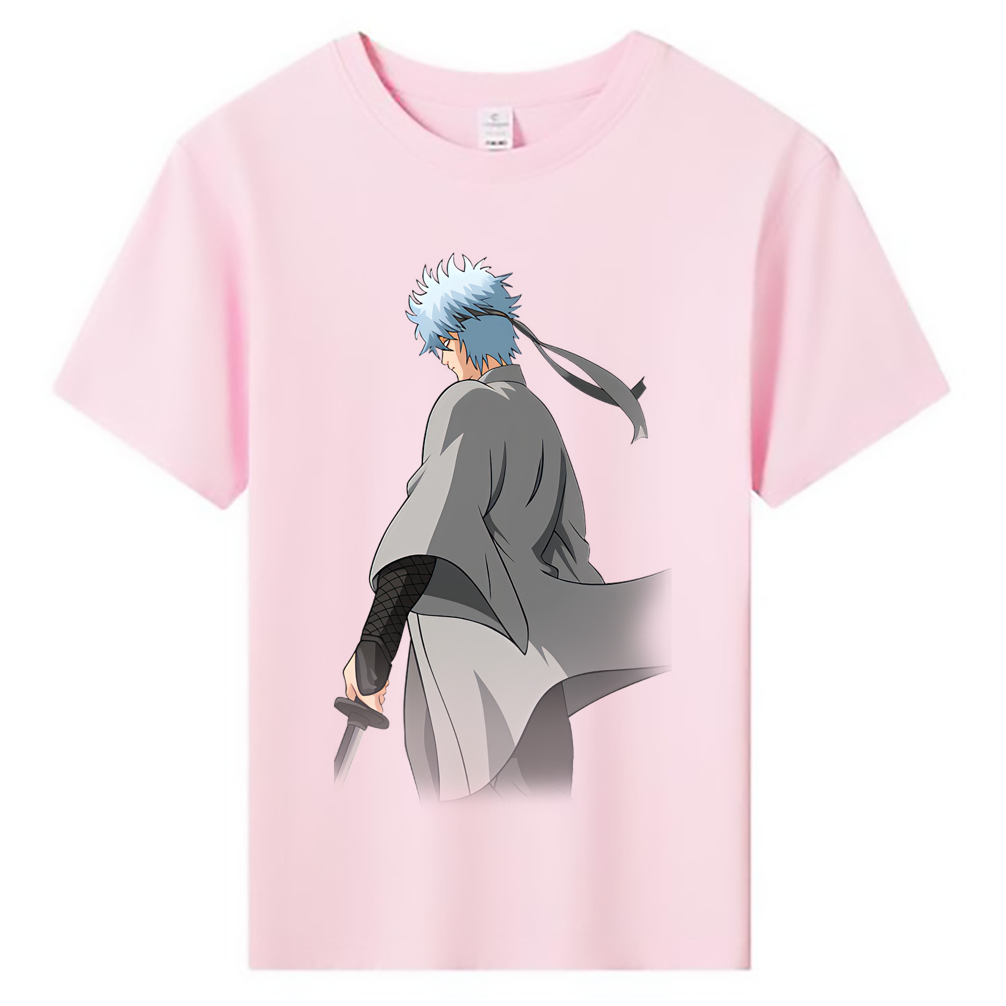 （画像用） ぎんたま 坂田銀時（さかたぎんとき） 神楽 志村新八（しむら しんぱち） GINTAMA Sakata Gintoki Kagura Shimura Shinpachi 綿100％キッズTシャツ（フロントプリント）