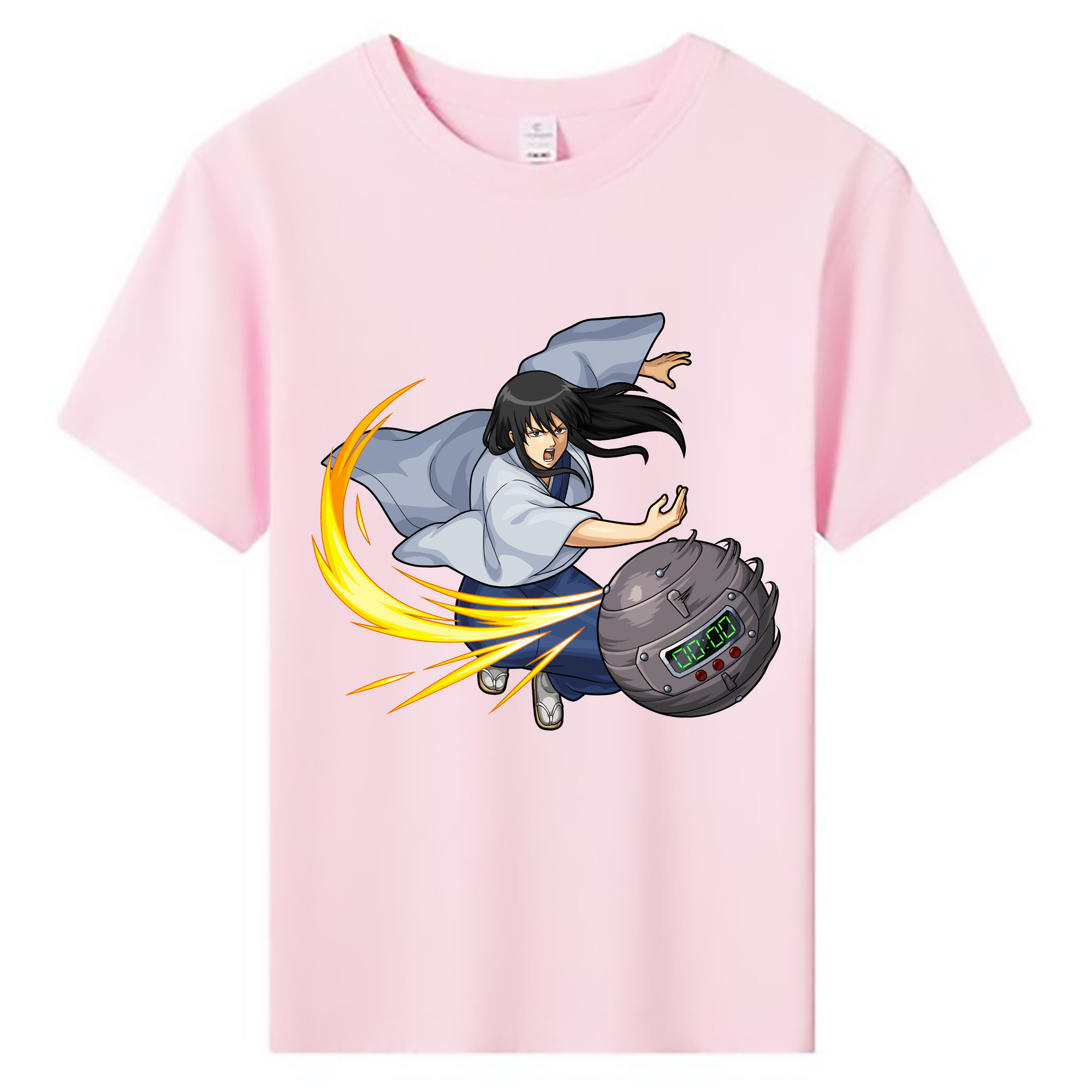（画像用） ぎんたま 坂田銀時（さかたぎんとき） 神楽 志村新八（しむら しんぱち） GINTAMA Sakata Gintoki Kagura Shimura Shinpachi 綿100％キッズTシャツ（フロントプリント）
