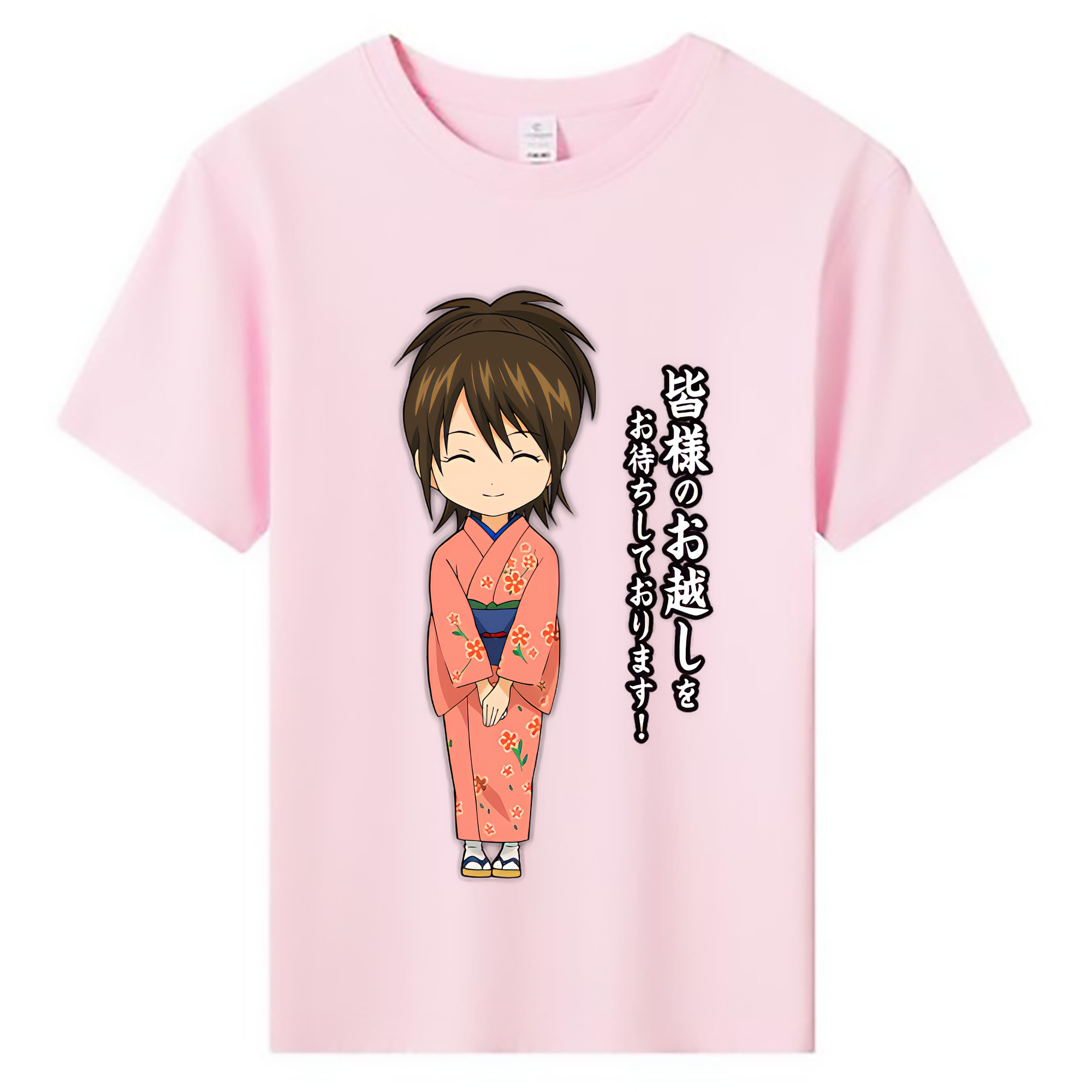 （画像用） ぎんたま 坂田銀時（さかたぎんとき） 神楽 志村新八（しむら しんぱち） GINTAMA Sakata Gintoki Kagura Shimura Shinpachi 綿100％キッズTシャツ（フロントプリント）