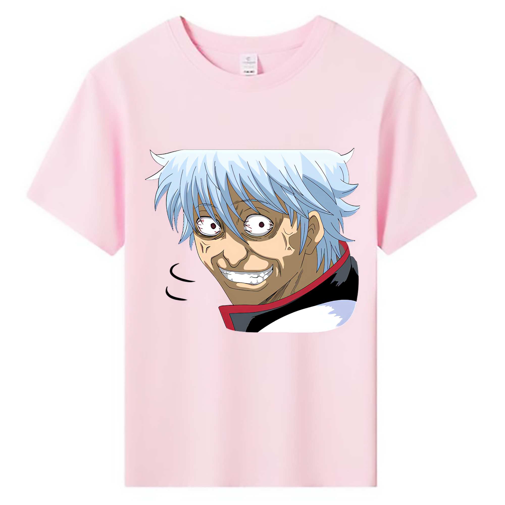 （画像用） ぎんたま 坂田銀時（さかたぎんとき） 神楽 志村新八（しむら しんぱち） GINTAMA Sakata Gintoki Kagura Shimura Shinpachi 綿100％キッズTシャツ（フロントプリント）