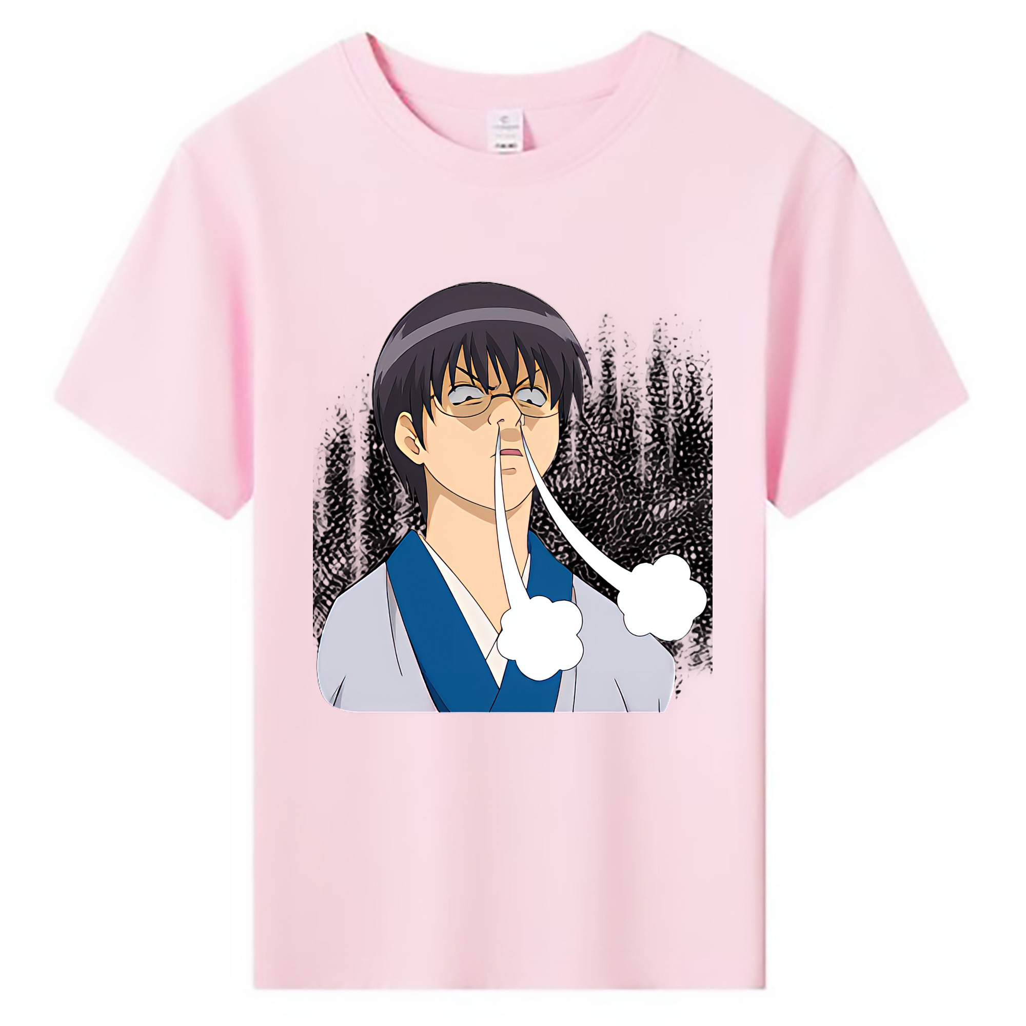 （画像用） ぎんたま 坂田銀時（さかたぎんとき） 神楽 志村新八（しむら しんぱち） GINTAMA Sakata Gintoki Kagura Shimura Shinpachi 綿100％キッズTシャツ（フロントプリント）