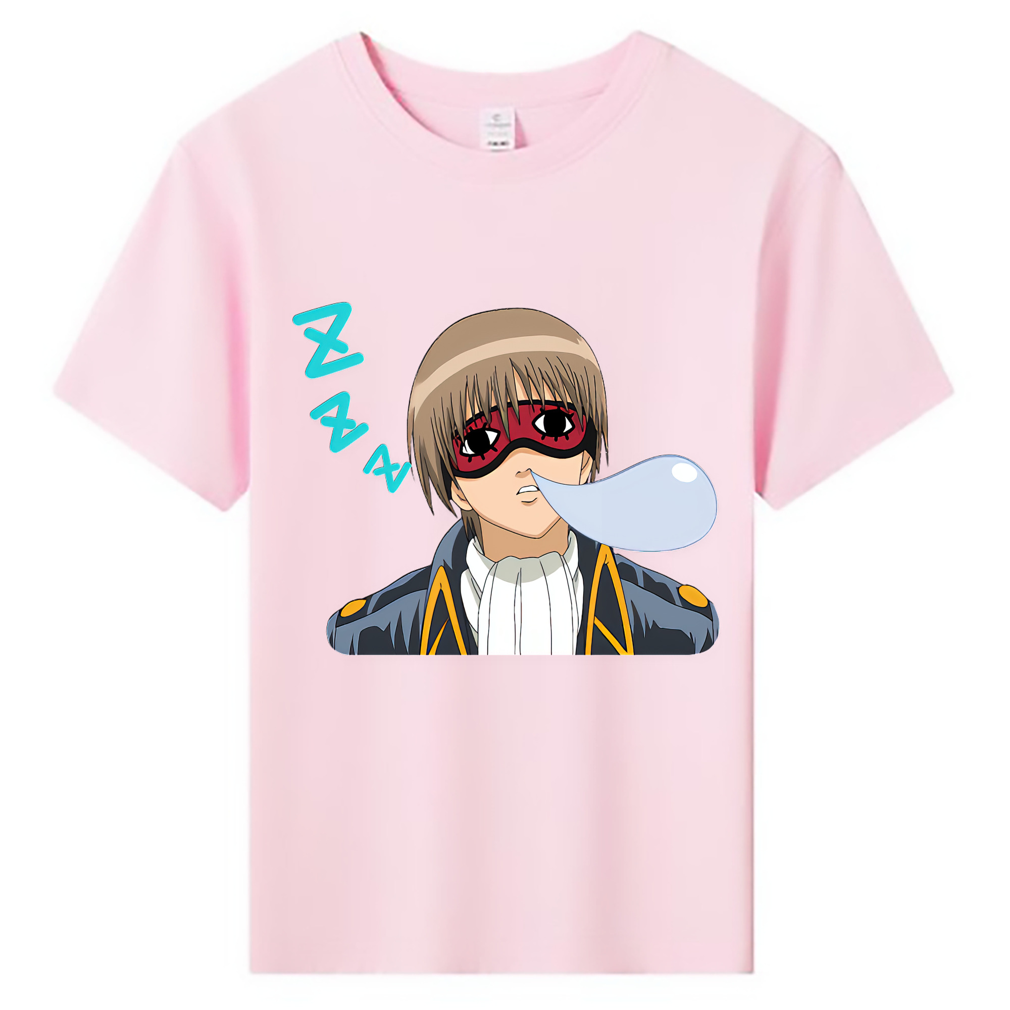 （画像用） ぎんたま 坂田銀時（さかたぎんとき） 神楽 志村新八（しむら しんぱち） GINTAMA Sakata Gintoki Kagura Shimura Shinpachi 綿100％キッズTシャツ（フロントプリント）