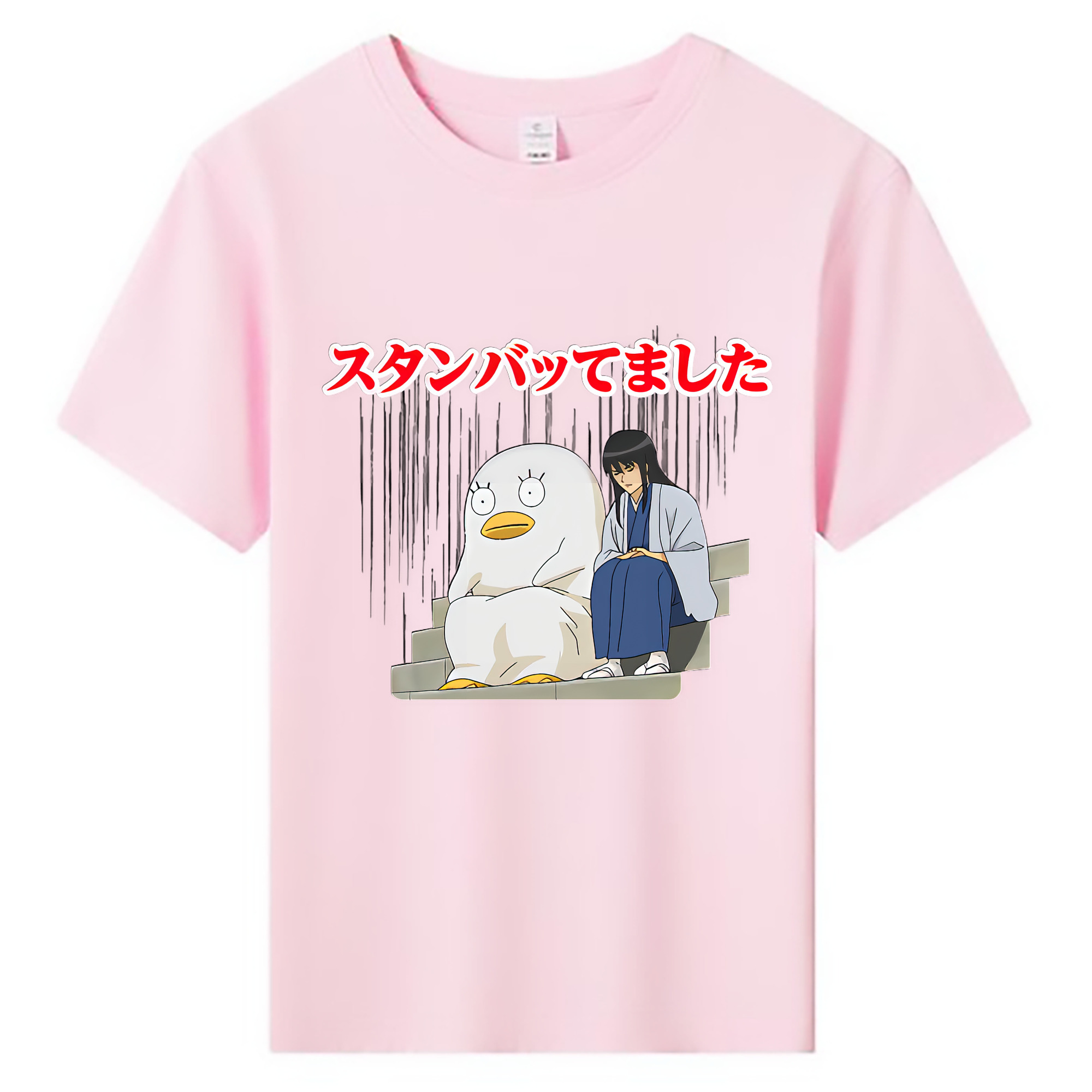 （画像用） ぎんたま 坂田銀時（さかたぎんとき） 神楽 志村新八（しむら しんぱち） GINTAMA Sakata Gintoki Kagura Shimura Shinpachi 綿100％キッズTシャツ（フロントプリント）