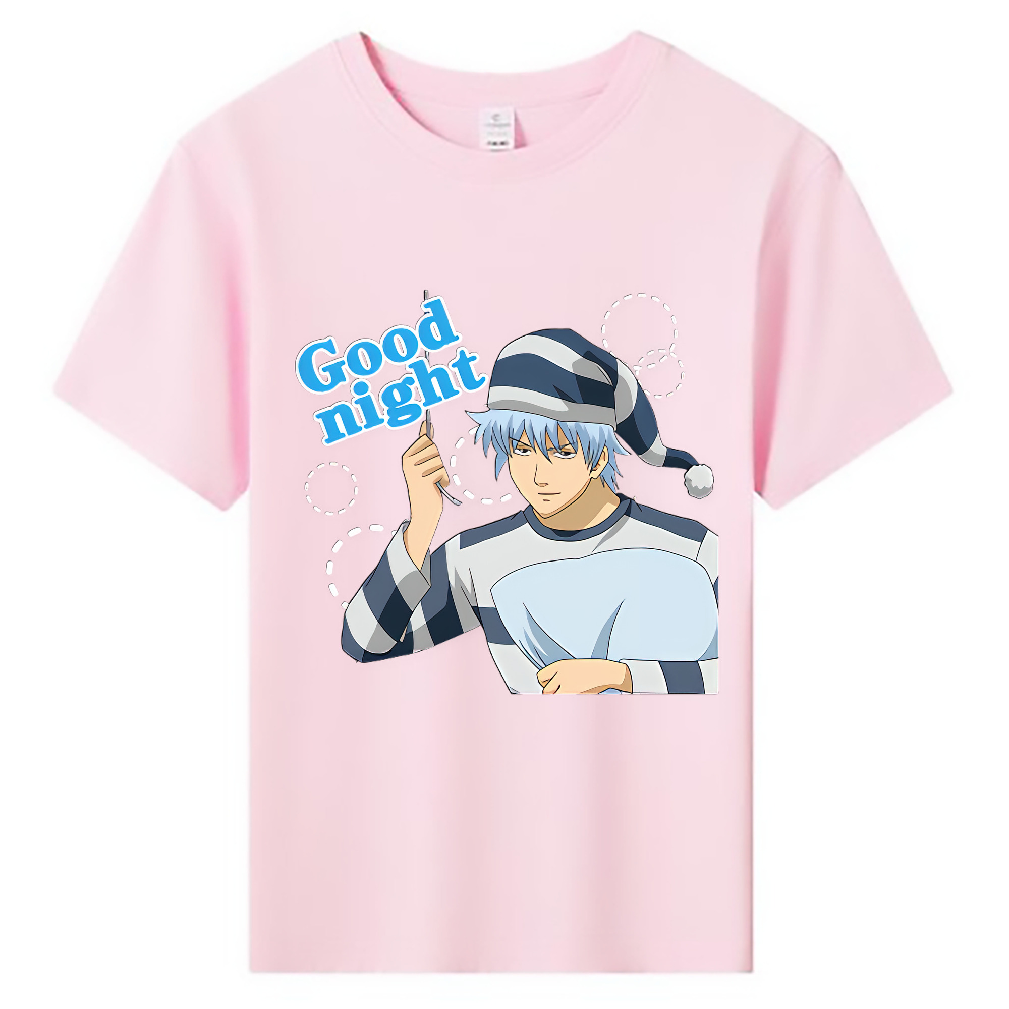 （画像用） ぎんたま 坂田銀時（さかたぎんとき） 神楽 志村新八（しむら しんぱち） GINTAMA Sakata Gintoki Kagura Shimura Shinpachi 綿100％キッズTシャツ（フロントプリント）