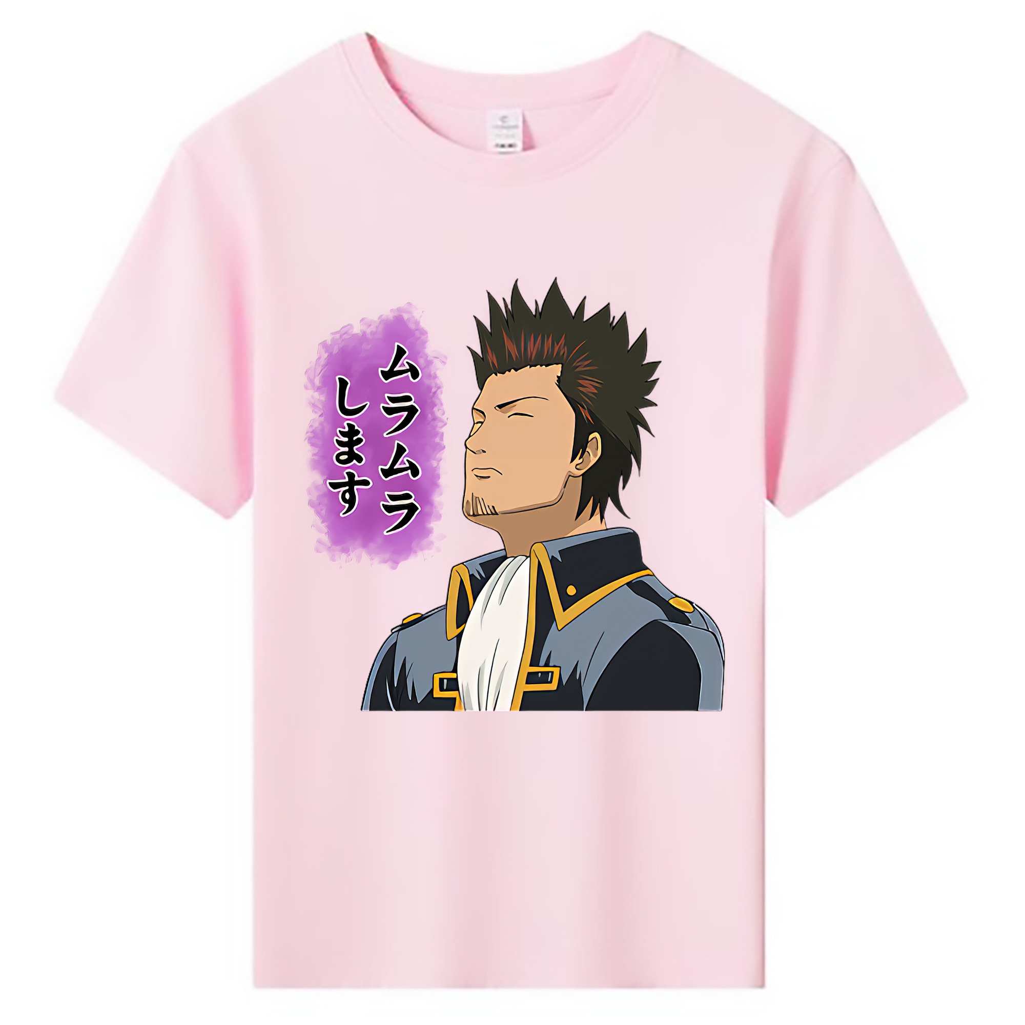 （画像用） ぎんたま 坂田銀時（さかたぎんとき） 神楽 志村新八（しむら しんぱち） GINTAMA Sakata Gintoki Kagura Shimura Shinpachi 綿100％キッズTシャツ（フロントプリント）