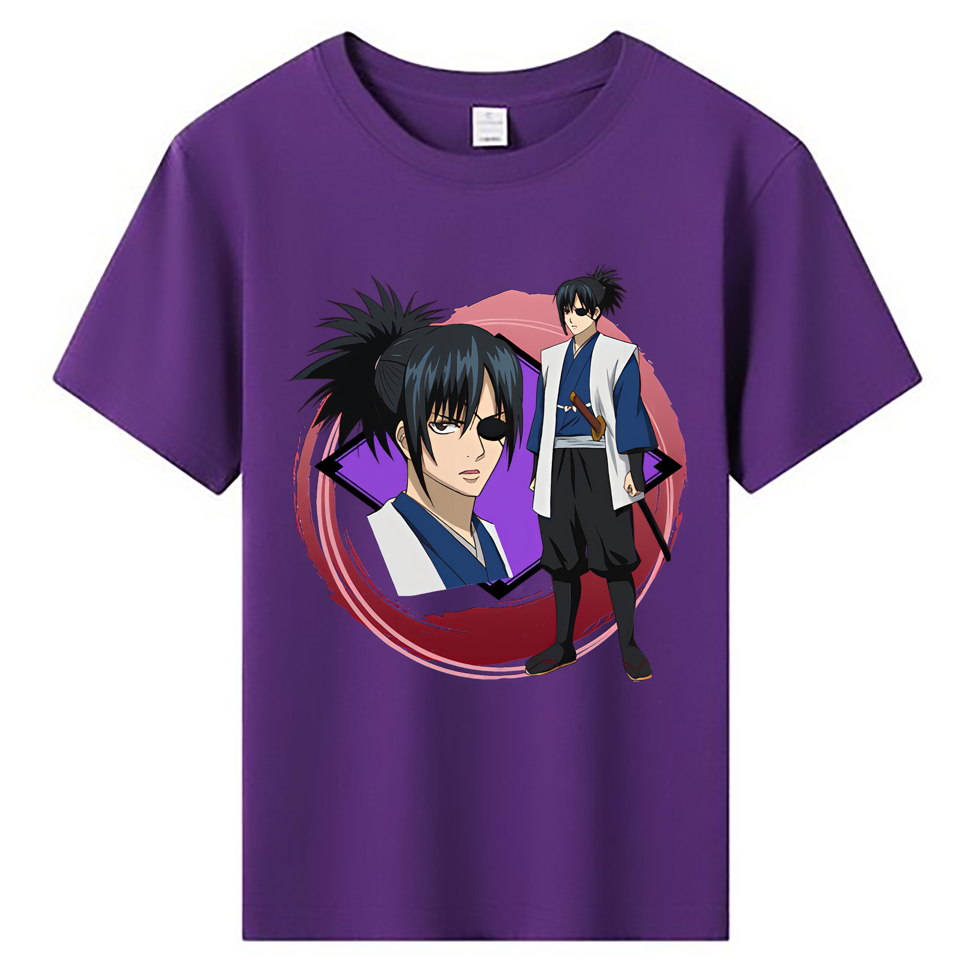 （画像用） ぎんたま 坂田銀時（さかたぎんとき） 神楽 志村新八（しむら しんぱち） GINTAMA Sakata Gintoki Kagura Shimura Shinpachi 綿100％キッズTシャツ（フロントプリント）