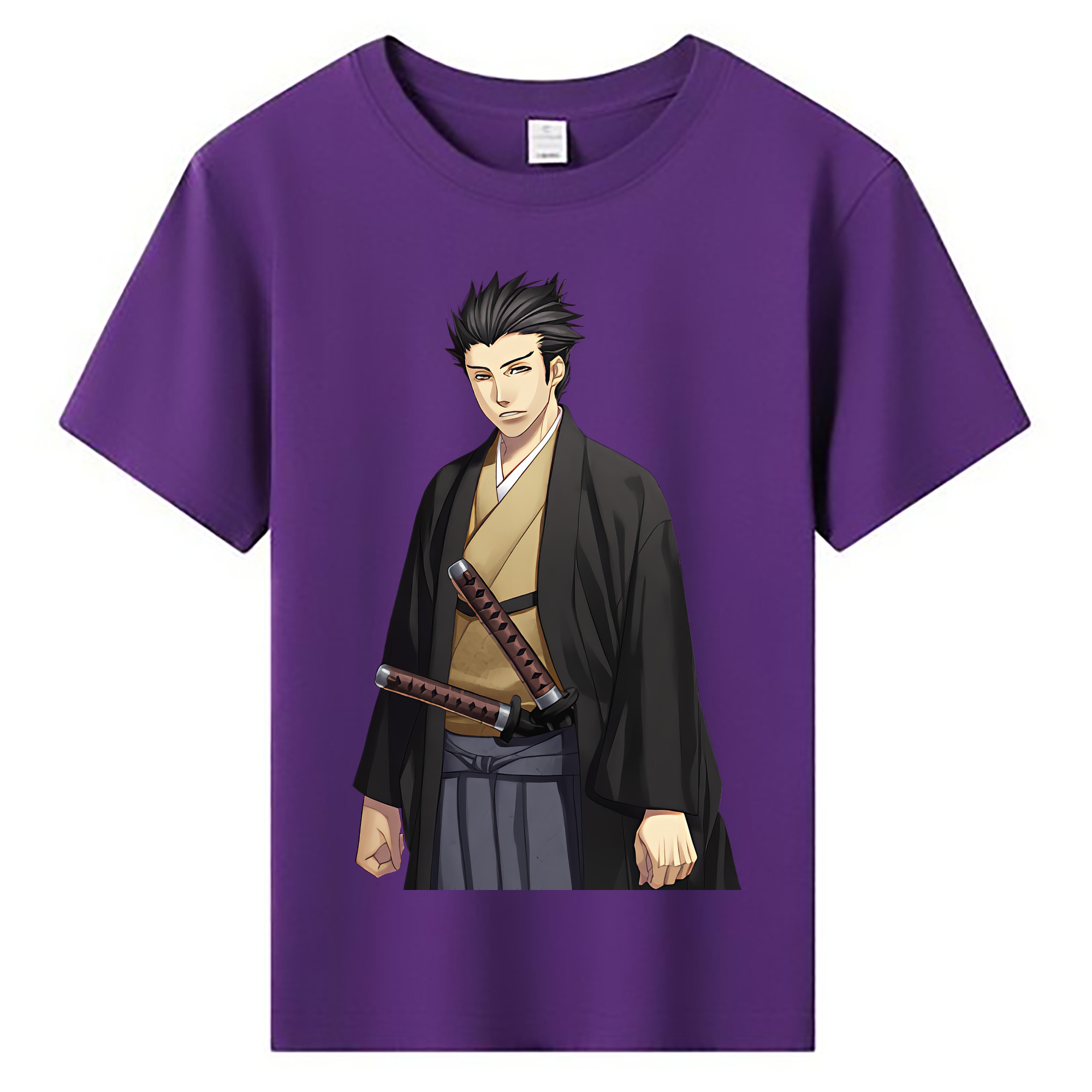 （画像用） ぎんたま 坂田銀時（さかたぎんとき） 神楽 志村新八（しむら しんぱち） GINTAMA Sakata Gintoki Kagura Shimura Shinpachi 綿100％キッズTシャツ（フロントプリント）