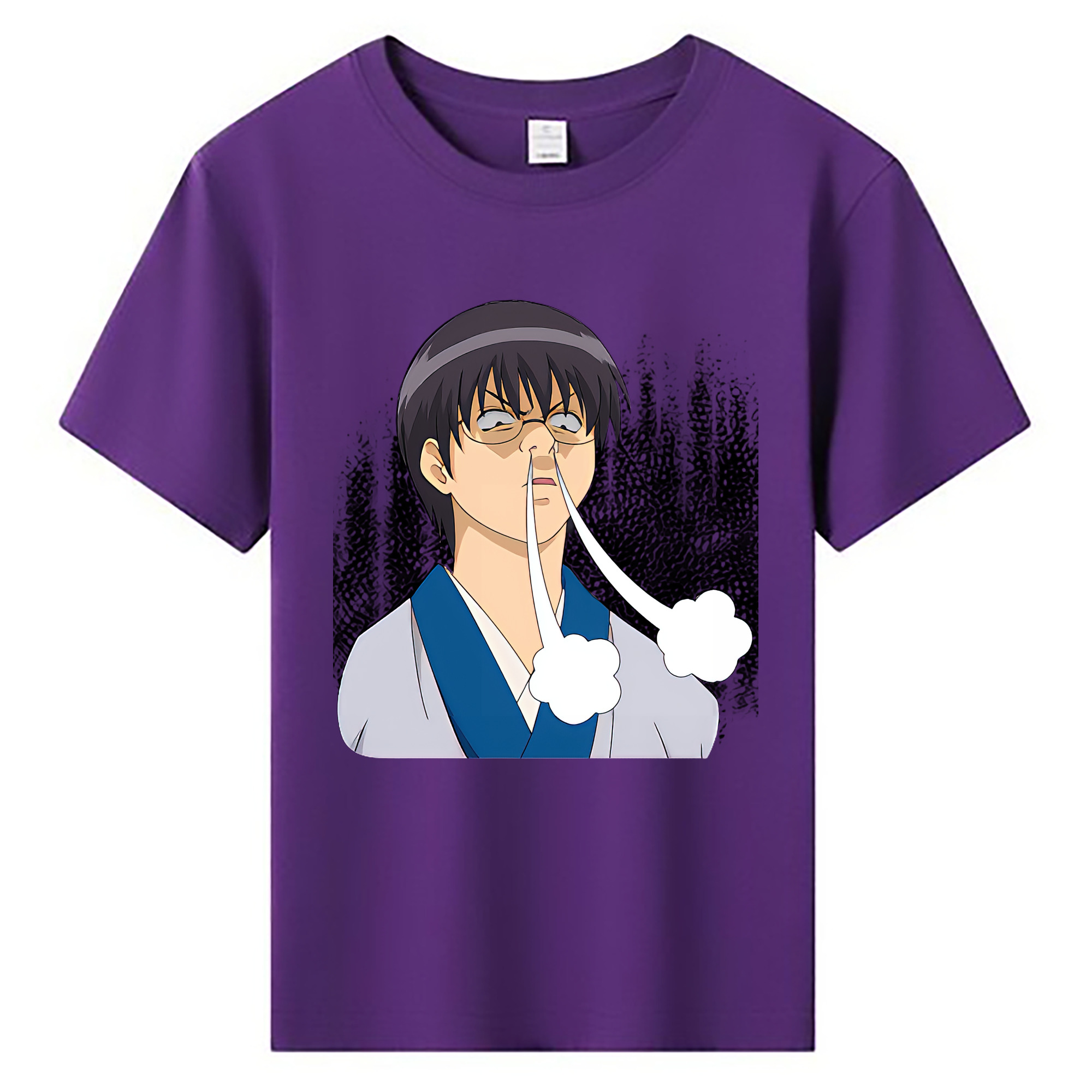 （画像用） ぎんたま 坂田銀時（さかたぎんとき） 神楽 志村新八（しむら しんぱち） GINTAMA Sakata Gintoki Kagura Shimura Shinpachi 綿100％キッズTシャツ（フロントプリント）