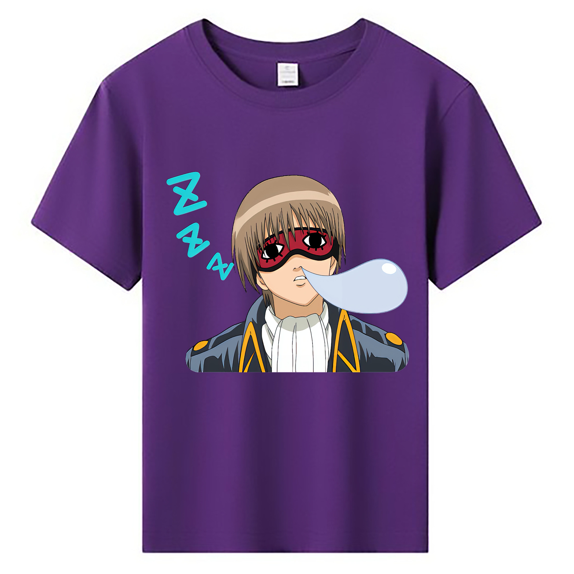 （画像用） ぎんたま 坂田銀時（さかたぎんとき） 神楽 志村新八（しむら しんぱち） GINTAMA Sakata Gintoki Kagura Shimura Shinpachi 綿100％キッズTシャツ（フロントプリント）