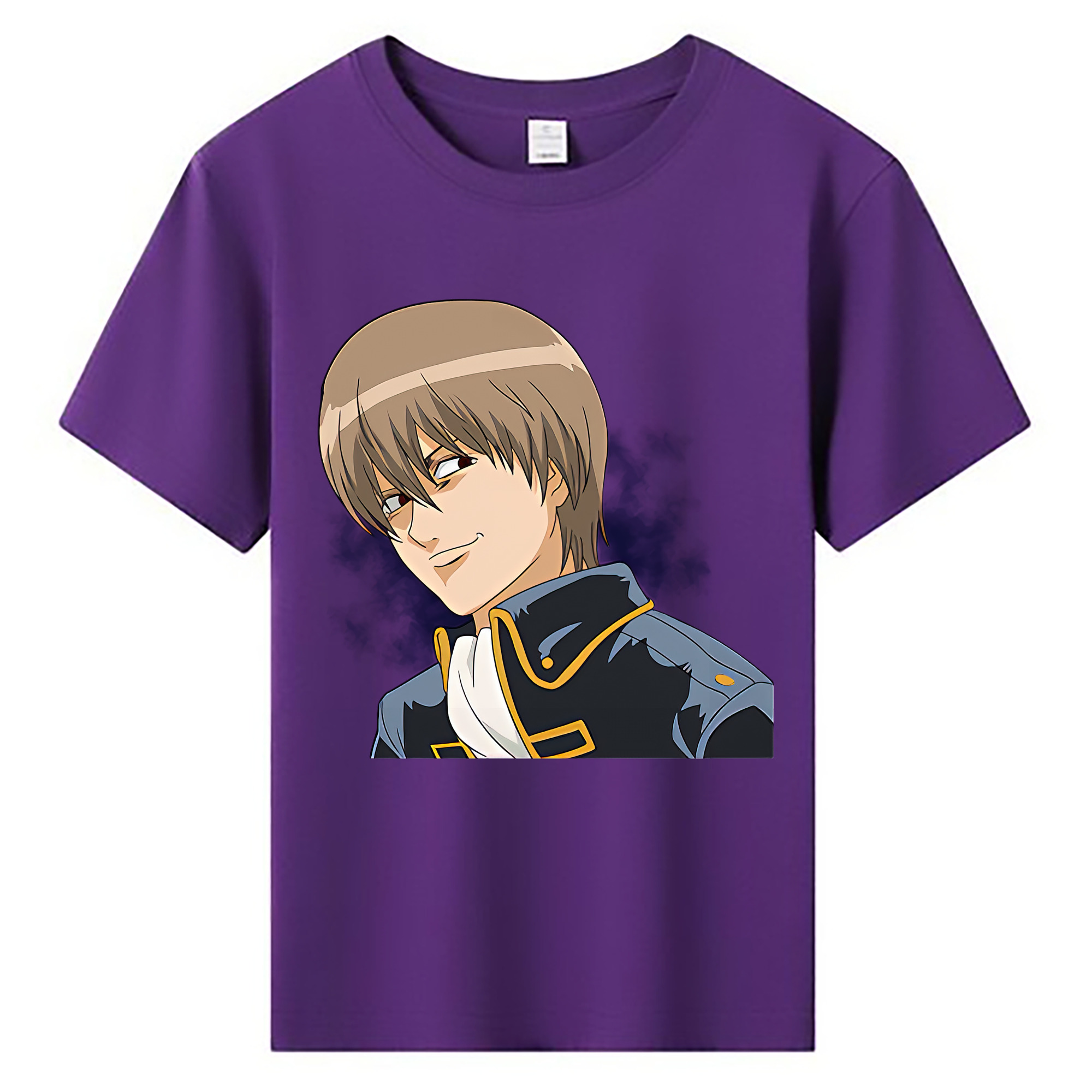 （画像用） ぎんたま 坂田銀時（さかたぎんとき） 神楽 志村新八（しむら しんぱち） GINTAMA Sakata Gintoki Kagura Shimura Shinpachi 綿100％キッズTシャツ（フロントプリント）