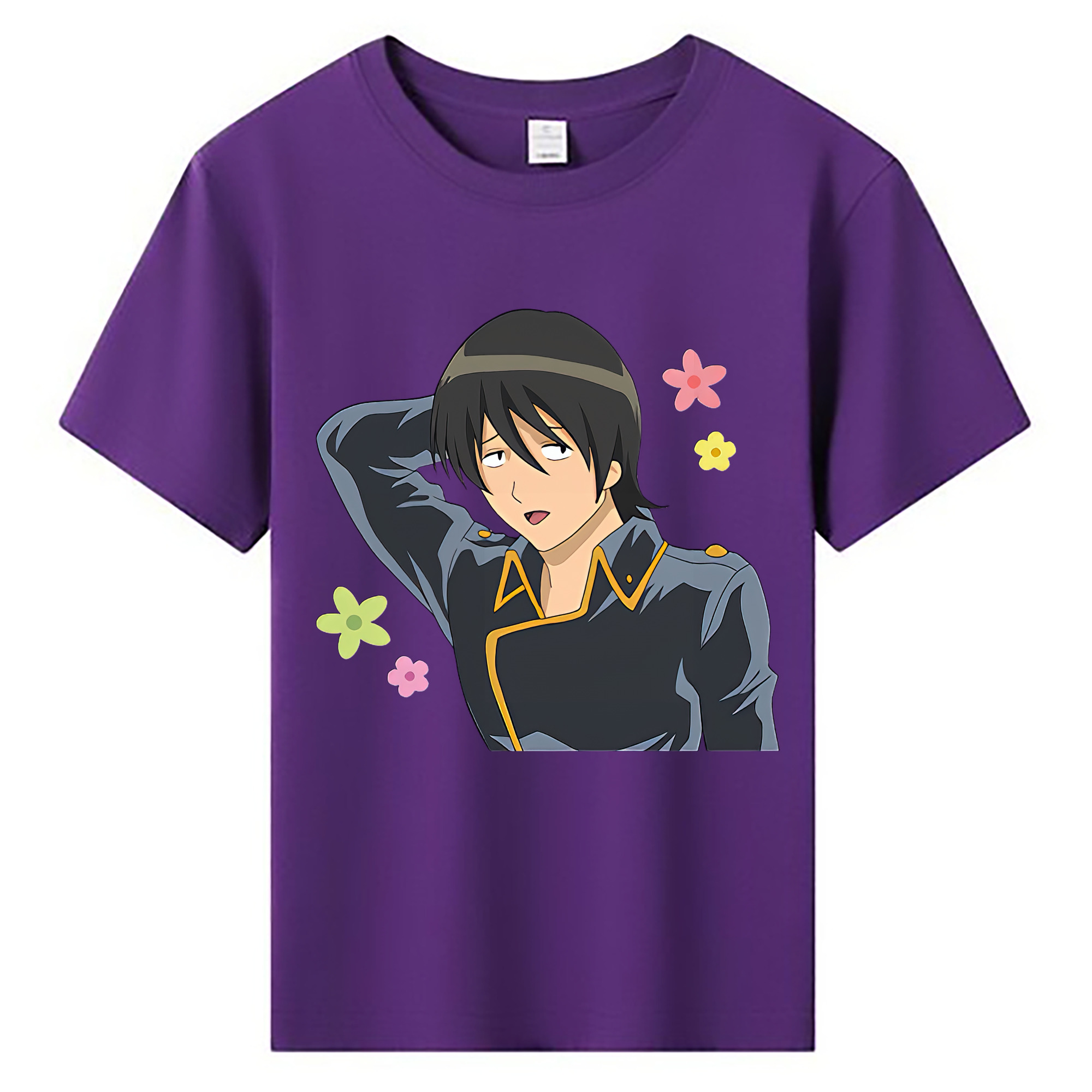 （画像用） ぎんたま 坂田銀時（さかたぎんとき） 神楽 志村新八（しむら しんぱち） GINTAMA Sakata Gintoki Kagura Shimura Shinpachi 綿100％キッズTシャツ（フロントプリント）