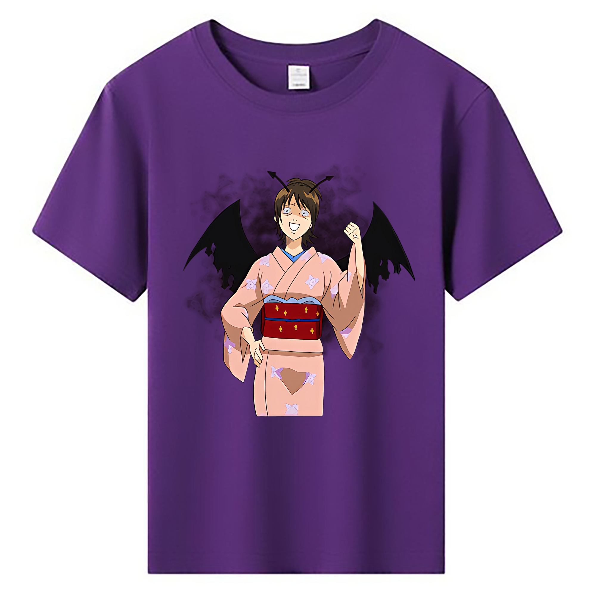 （画像用） ぎんたま 坂田銀時（さかたぎんとき） 神楽 志村新八（しむら しんぱち） GINTAMA Sakata Gintoki Kagura Shimura Shinpachi 綿100％キッズTシャツ（フロントプリント）