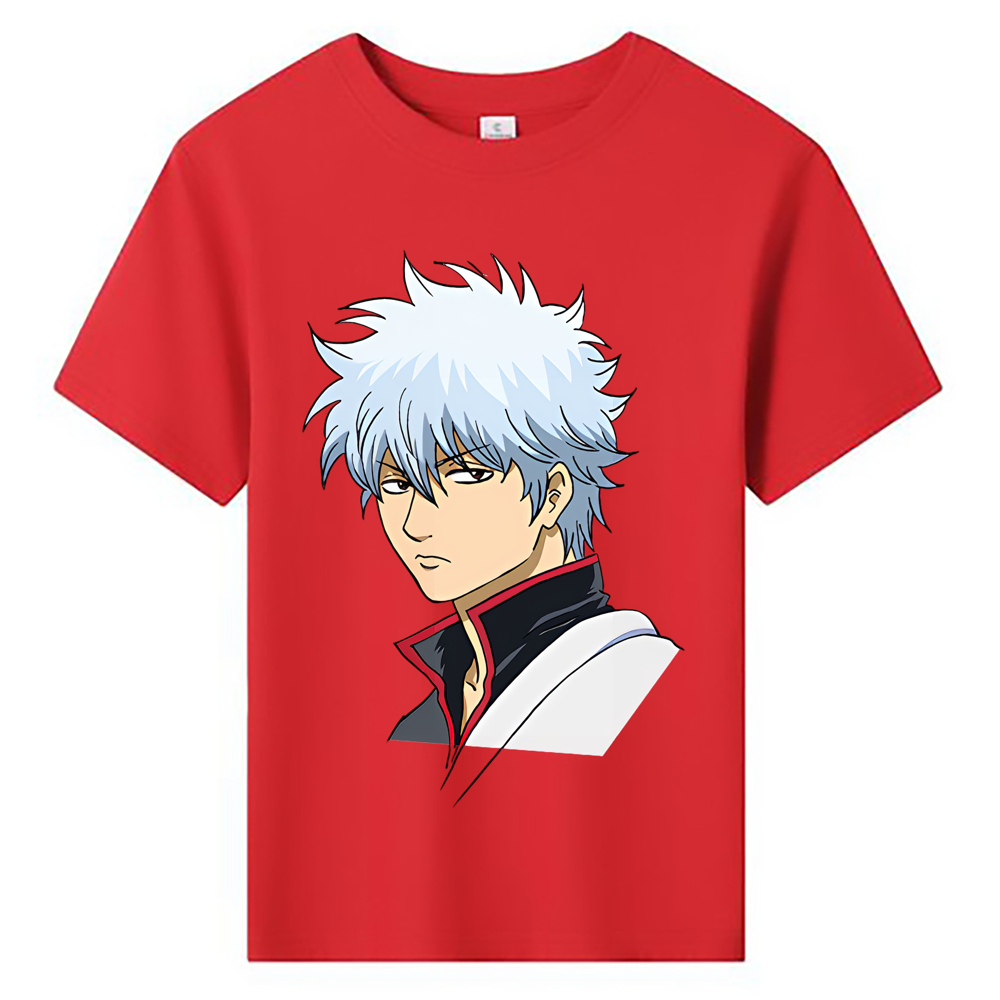 （画像用） ぎんたま 坂田銀時（さかたぎんとき） 神楽 志村新八（しむら しんぱち） GINTAMA Sakata Gintoki Kagura Shimura Shinpachi 綿100％キッズTシャツ（フロントプリント）