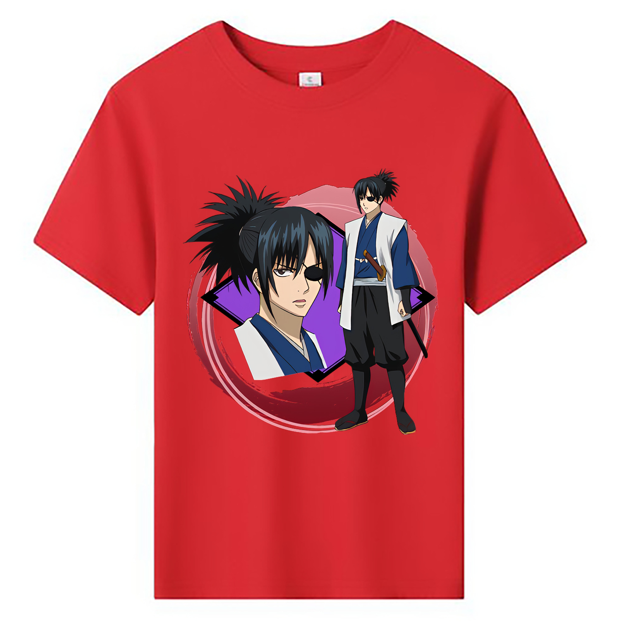 （画像用） ぎんたま 坂田銀時（さかたぎんとき） 神楽 志村新八（しむら しんぱち） GINTAMA Sakata Gintoki Kagura Shimura Shinpachi 綿100％キッズTシャツ（フロントプリント）