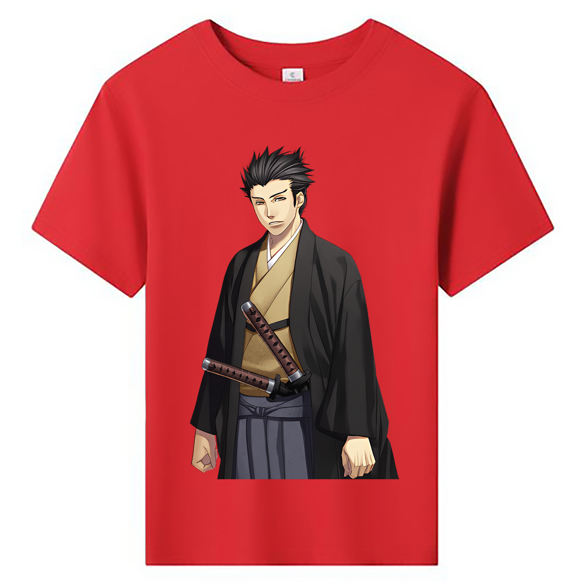 （画像用） ぎんたま 坂田銀時（さかたぎんとき） 神楽 志村新八（しむら しんぱち） GINTAMA Sakata Gintoki Kagura Shimura Shinpachi 綿100％キッズTシャツ（フロントプリント）
