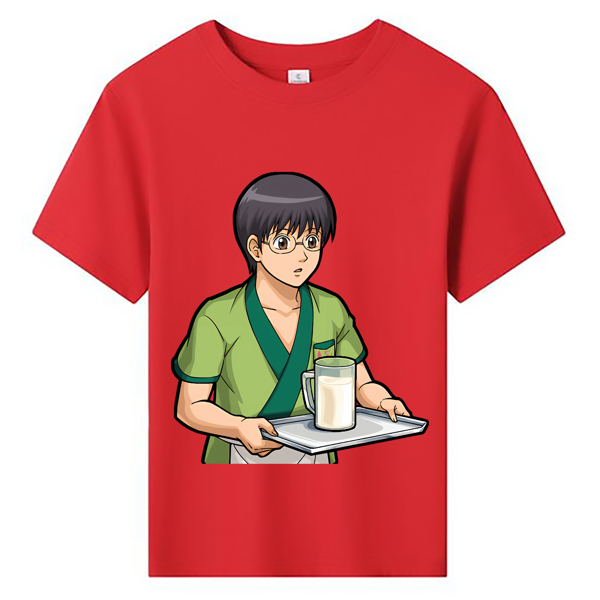 （画像用） ぎんたま 坂田銀時（さかたぎんとき） 神楽 志村新八（しむら しんぱち） GINTAMA Sakata Gintoki Kagura Shimura Shinpachi 綿100％キッズTシャツ（フロントプリント）