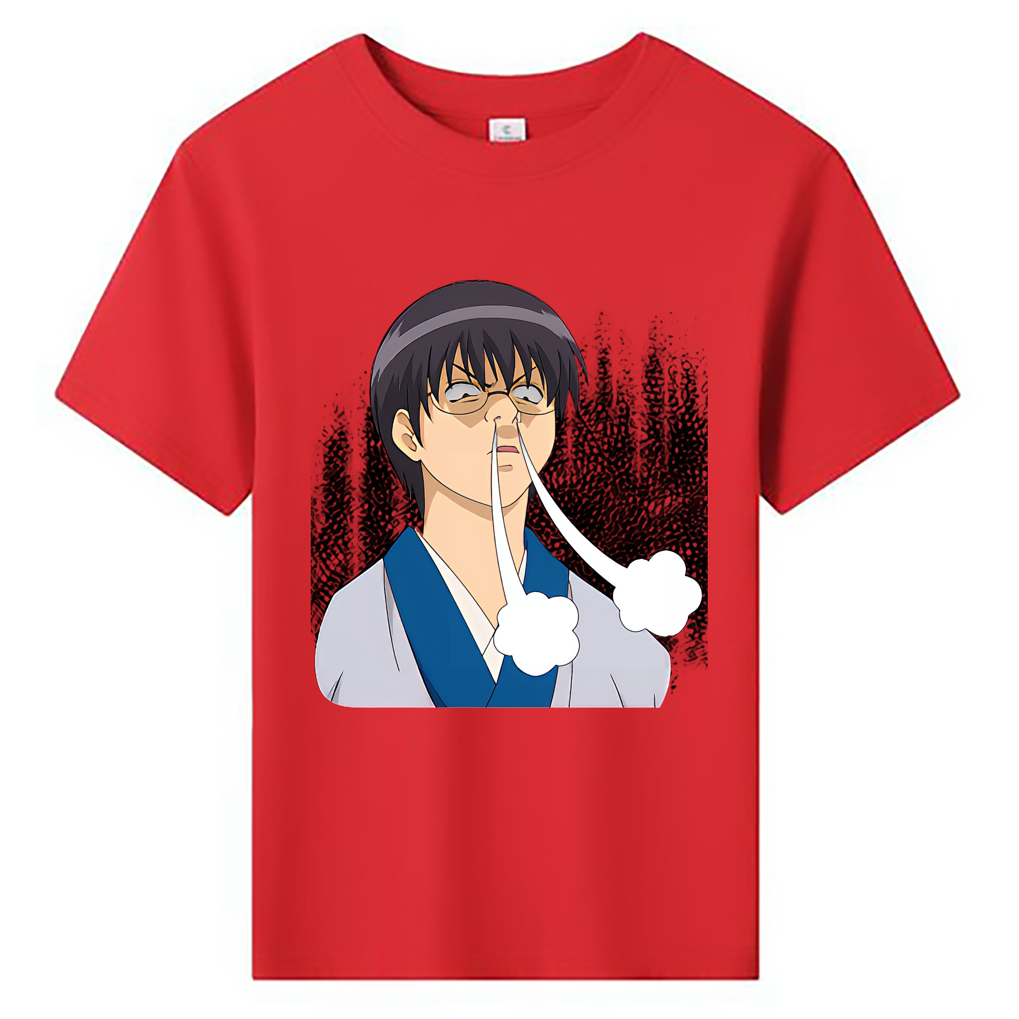 （画像用） ぎんたま 坂田銀時（さかたぎんとき） 神楽 志村新八（しむら しんぱち） GINTAMA Sakata Gintoki Kagura Shimura Shinpachi 綿100％キッズTシャツ（フロントプリント）
