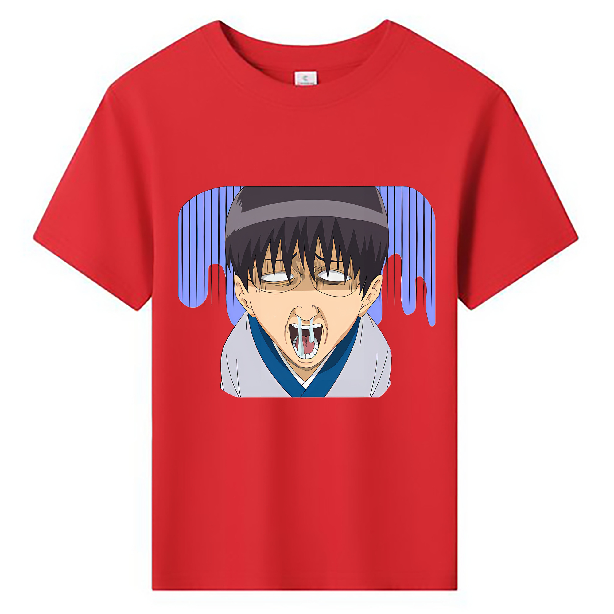 （画像用） ぎんたま 坂田銀時（さかたぎんとき） 神楽 志村新八（しむら しんぱち） GINTAMA Sakata Gintoki Kagura Shimura Shinpachi 綿100％キッズTシャツ（フロントプリント）