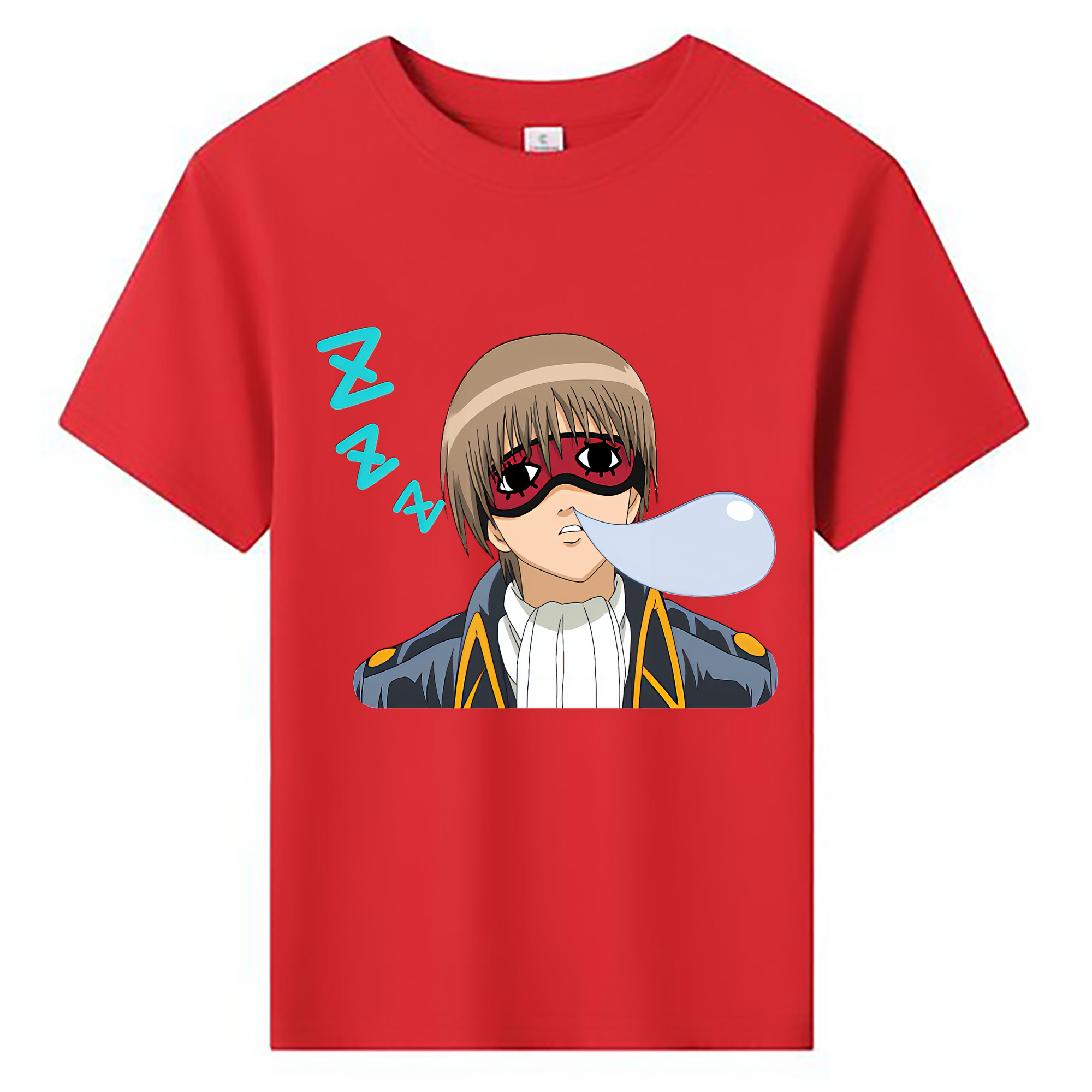 （画像用） ぎんたま 坂田銀時（さかたぎんとき） 神楽 志村新八（しむら しんぱち） GINTAMA Sakata Gintoki Kagura Shimura Shinpachi 綿100％キッズTシャツ（フロントプリント）