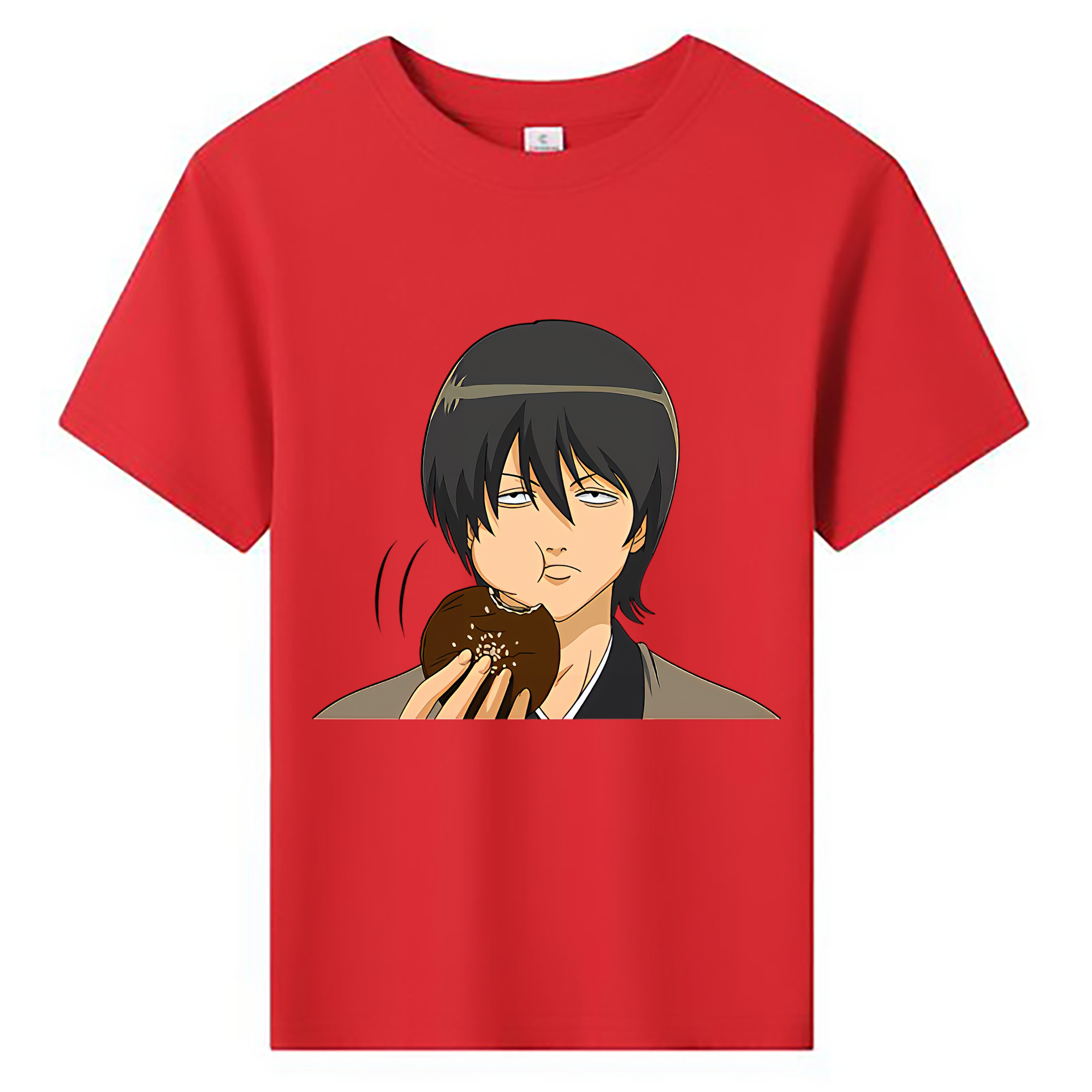 （画像用） ぎんたま 坂田銀時（さかたぎんとき） 神楽 志村新八（しむら しんぱち） GINTAMA Sakata Gintoki Kagura Shimura Shinpachi 綿100％キッズTシャツ（フロントプリント）
