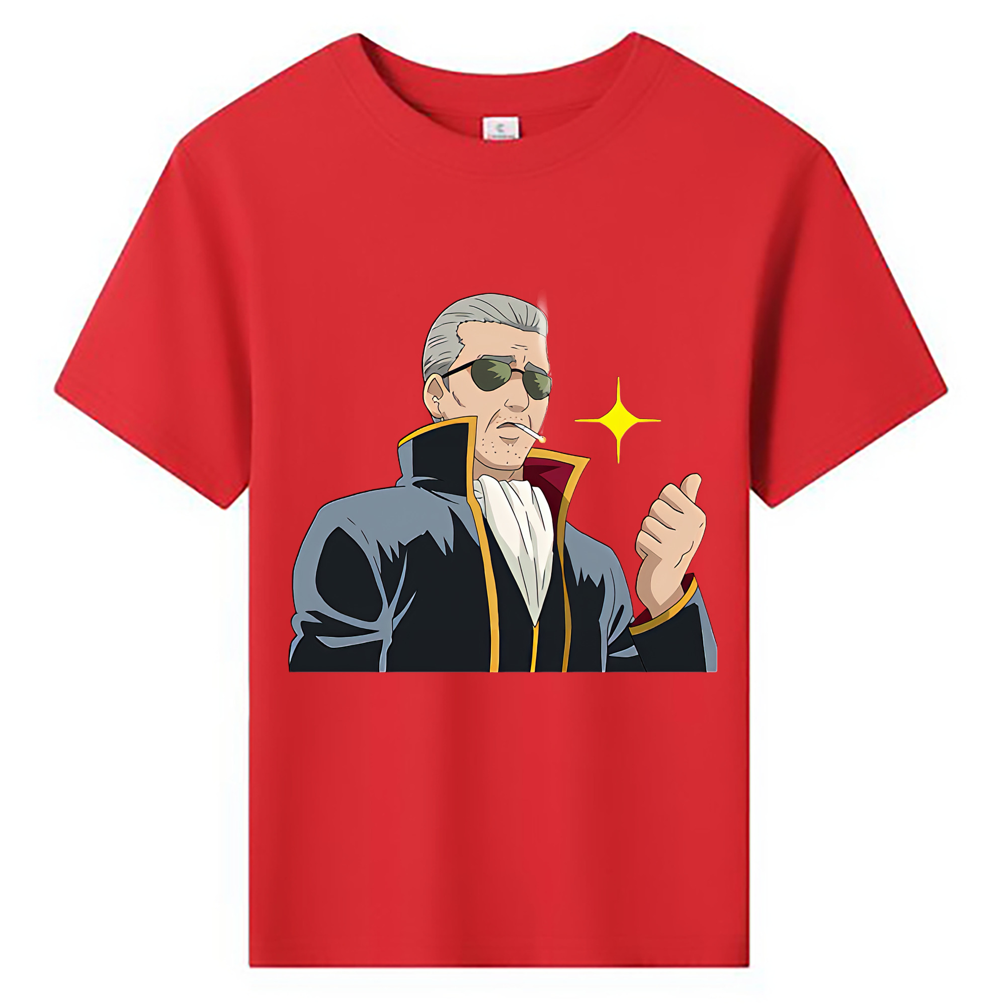 （画像用） ぎんたま 坂田銀時（さかたぎんとき） 神楽 志村新八（しむら しんぱち） GINTAMA Sakata Gintoki Kagura Shimura Shinpachi 綿100％キッズTシャツ（フロントプリント）