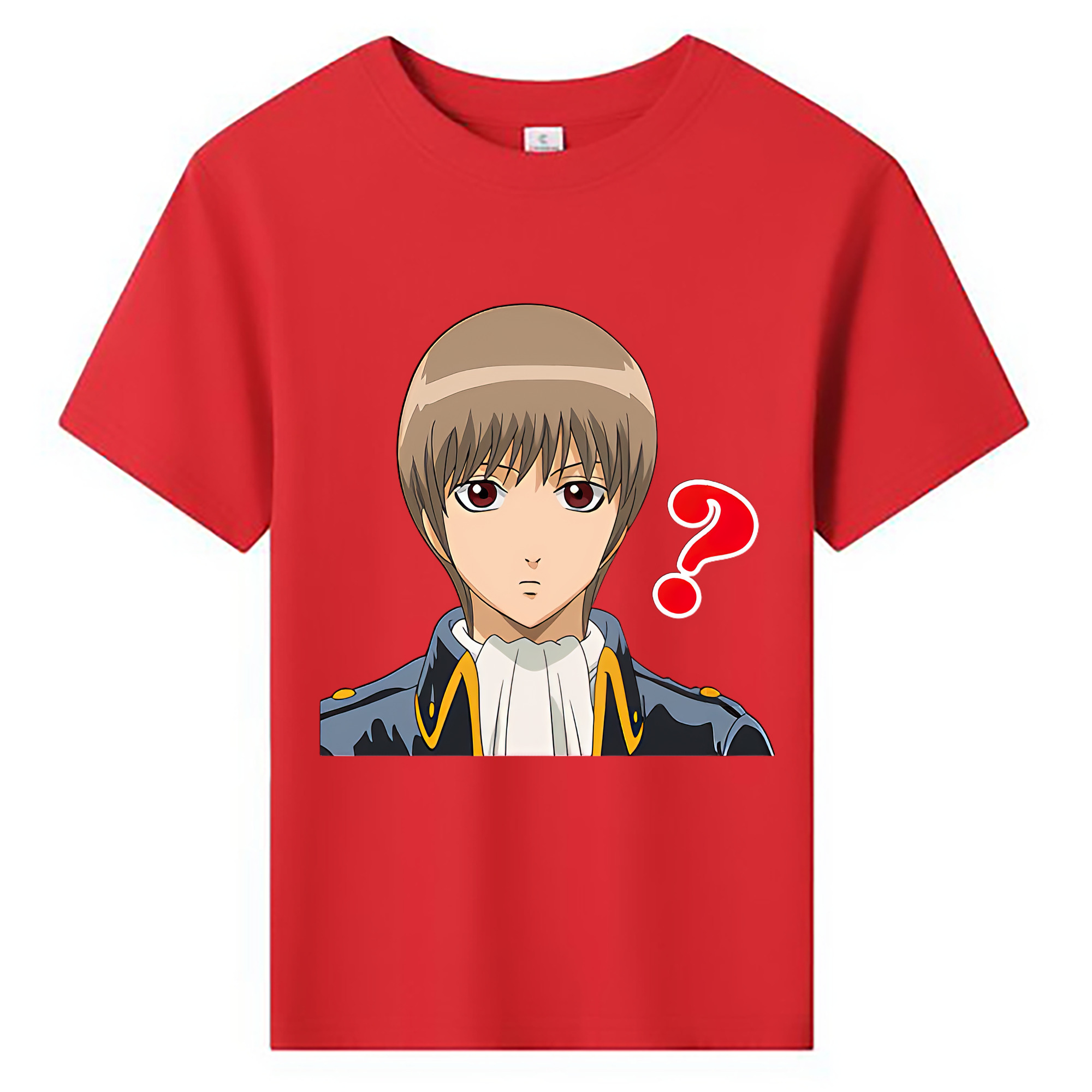（画像用） ぎんたま 坂田銀時（さかたぎんとき） 神楽 志村新八（しむら しんぱち） GINTAMA Sakata Gintoki Kagura Shimura Shinpachi 綿100％キッズTシャツ（フロントプリント）