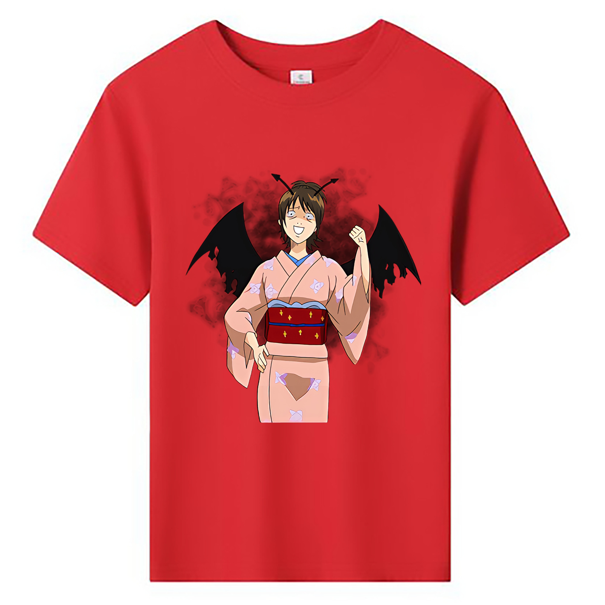 （画像用） ぎんたま 坂田銀時（さかたぎんとき） 神楽 志村新八（しむら しんぱち） GINTAMA Sakata Gintoki Kagura Shimura Shinpachi 綿100％キッズTシャツ（フロントプリント）
