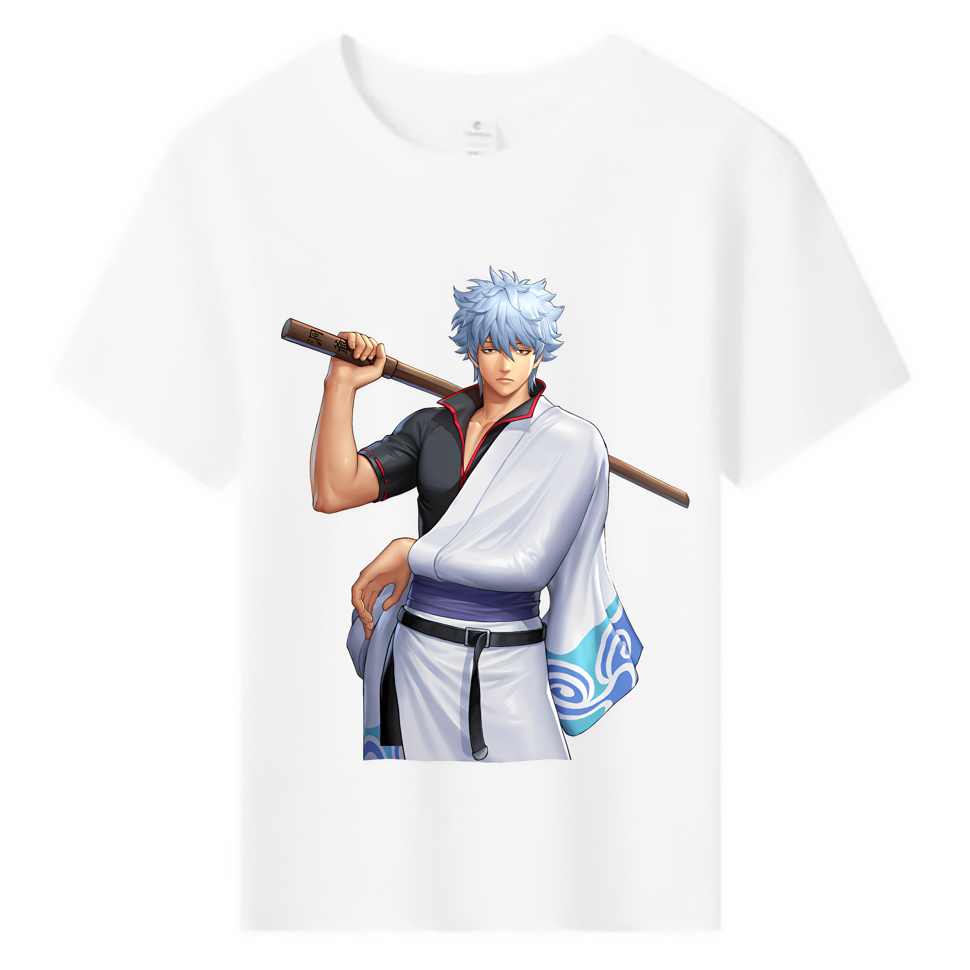 （画像用） ぎんたま 坂田銀時（さかたぎんとき） 神楽 志村新八（しむら しんぱち） GINTAMA Sakata Gintoki Kagura Shimura Shinpachi 綿100％キッズTシャツ（フロントプリント）