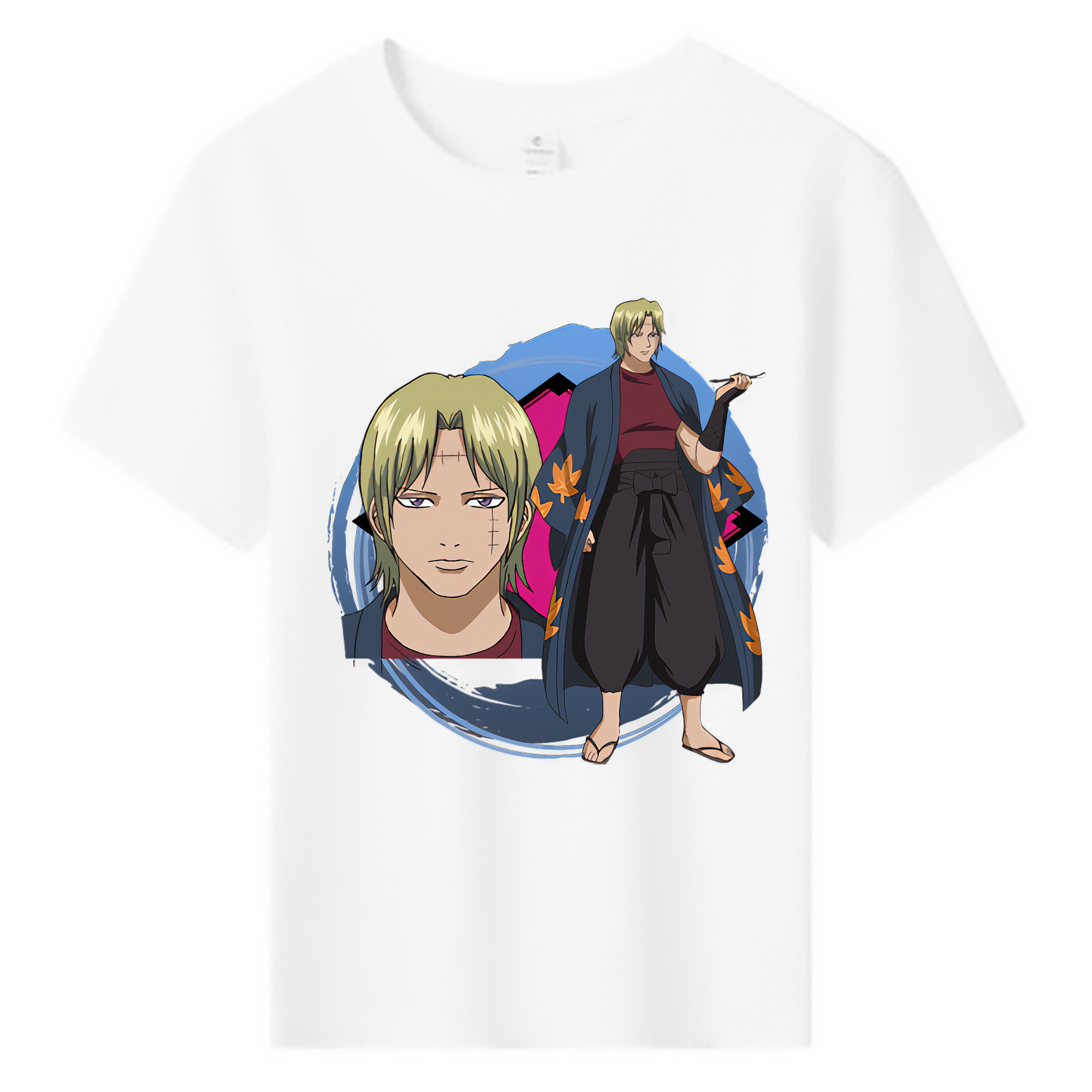 （画像用） ぎんたま 坂田銀時（さかたぎんとき） 神楽 志村新八（しむら しんぱち） GINTAMA Sakata Gintoki Kagura Shimura Shinpachi 綿100％キッズTシャツ（フロントプリント）