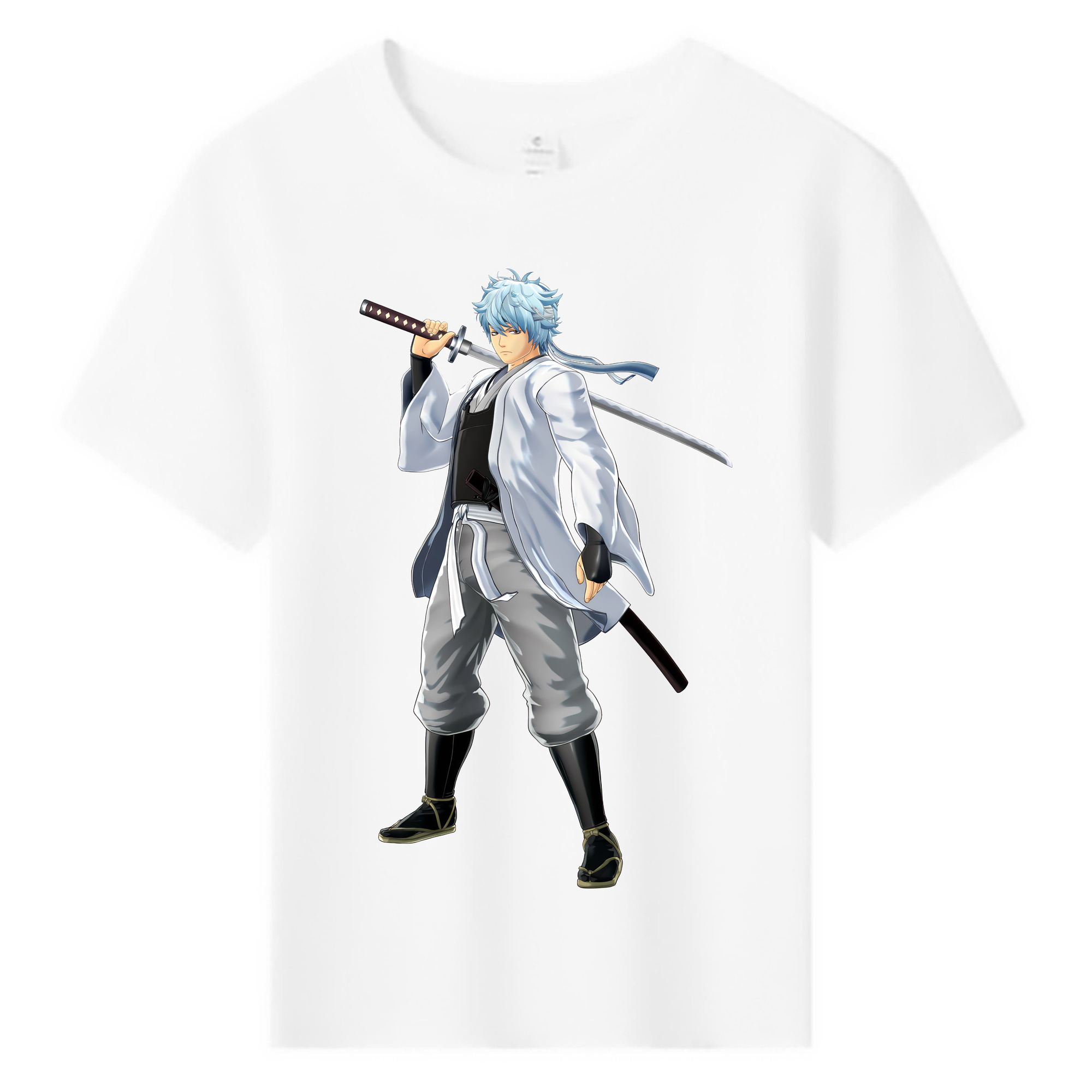 （画像用） ぎんたま 坂田銀時（さかたぎんとき） 神楽 志村新八（しむら しんぱち） GINTAMA Sakata Gintoki Kagura Shimura Shinpachi 綿100％キッズTシャツ（フロントプリント）