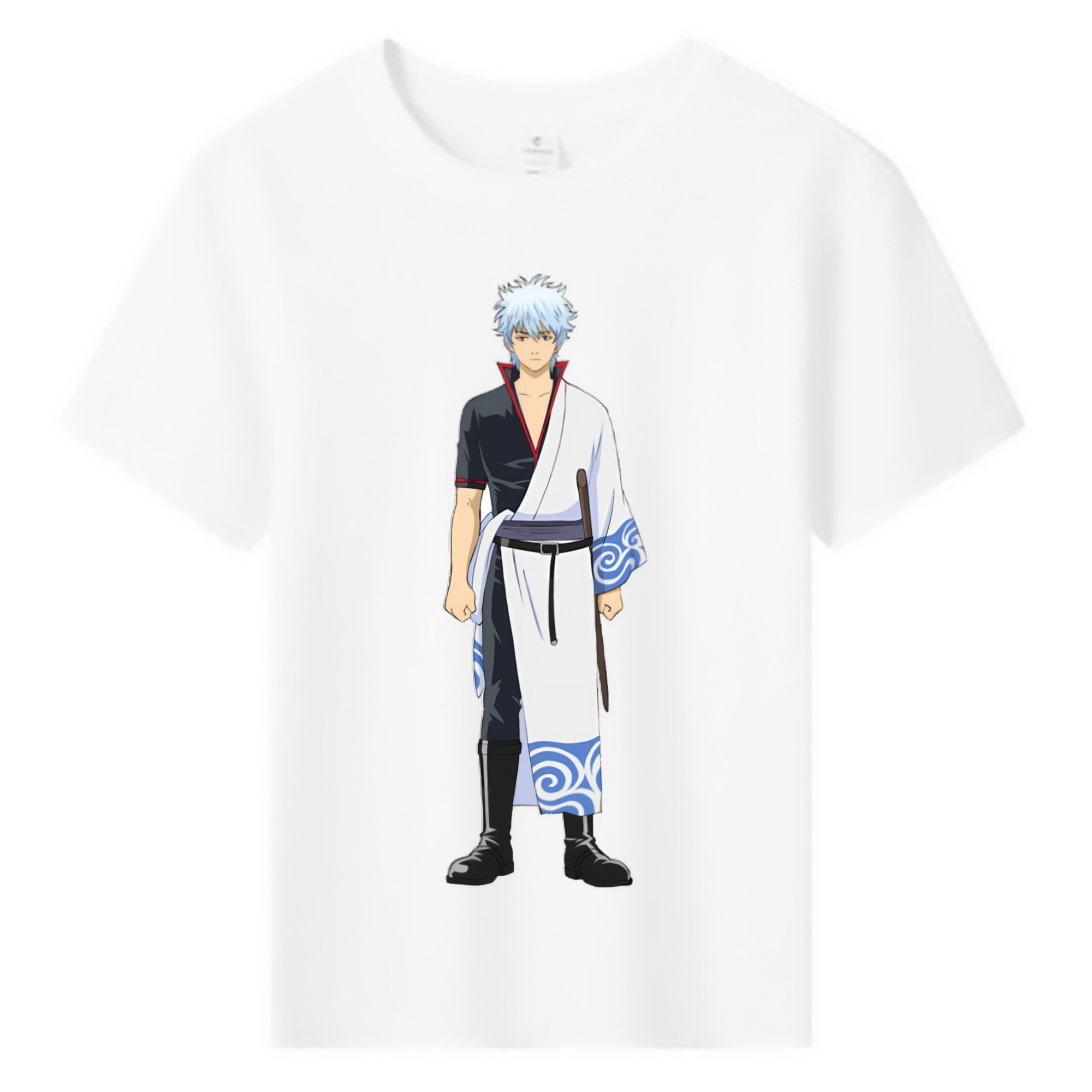 （画像用） ぎんたま 坂田銀時（さかたぎんとき） 神楽 志村新八（しむら しんぱち） GINTAMA Sakata Gintoki Kagura Shimura Shinpachi 綿100％キッズTシャツ（フロントプリント）