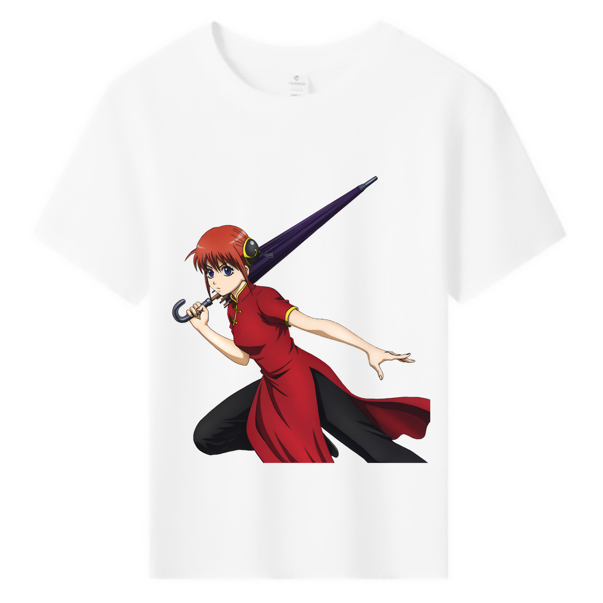 （画像用） ぎんたま 坂田銀時（さかたぎんとき） 神楽 志村新八（しむら しんぱち） GINTAMA Sakata Gintoki Kagura Shimura Shinpachi 綿100％キッズTシャツ（フロントプリント）