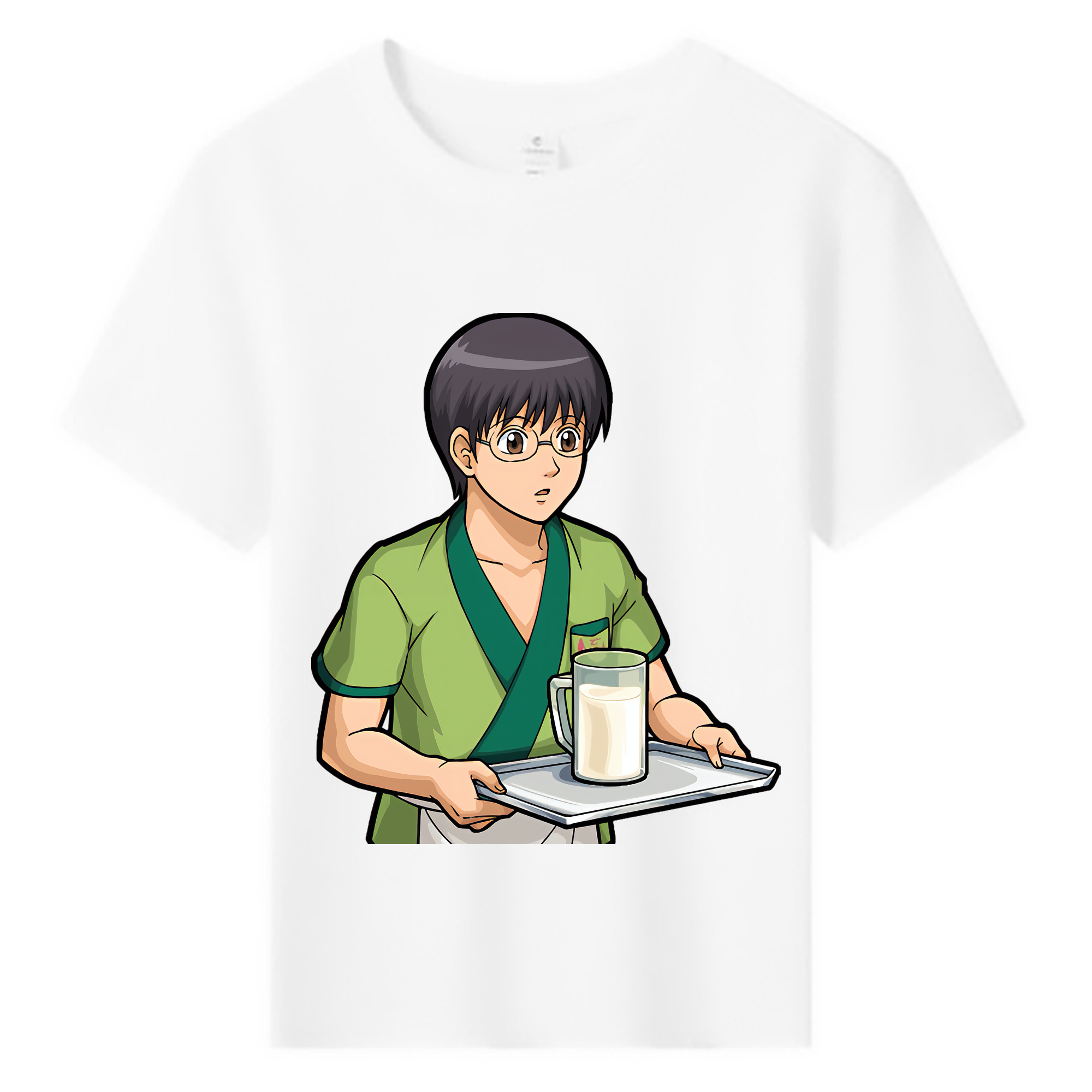 （画像用） ぎんたま 坂田銀時（さかたぎんとき） 神楽 志村新八（しむら しんぱち） GINTAMA Sakata Gintoki Kagura Shimura Shinpachi 綿100％キッズTシャツ（フロントプリント）
