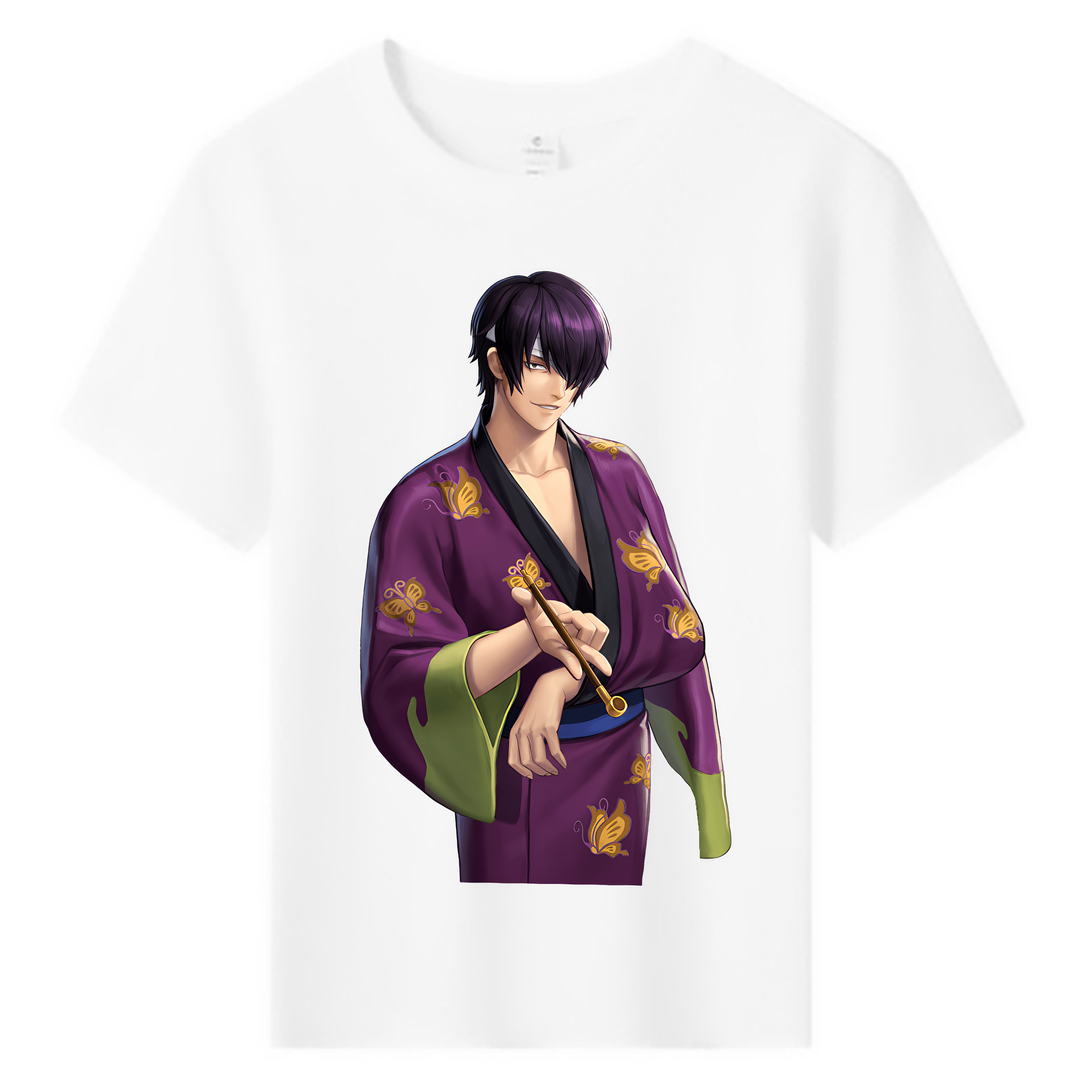 （画像用） ぎんたま 坂田銀時（さかたぎんとき） 神楽 志村新八（しむら しんぱち） GINTAMA Sakata Gintoki Kagura Shimura Shinpachi 綿100％キッズTシャツ（フロントプリント）