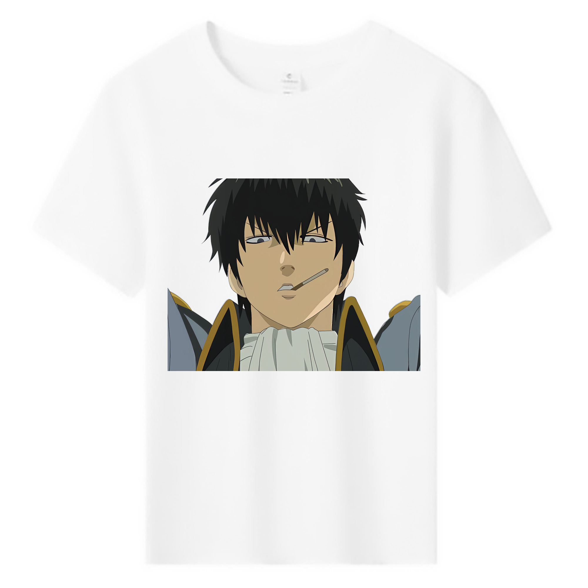 （画像用） ぎんたま 坂田銀時（さかたぎんとき） 神楽 志村新八（しむら しんぱち） GINTAMA Sakata Gintoki Kagura Shimura Shinpachi 綿100％キッズTシャツ（フロントプリント）