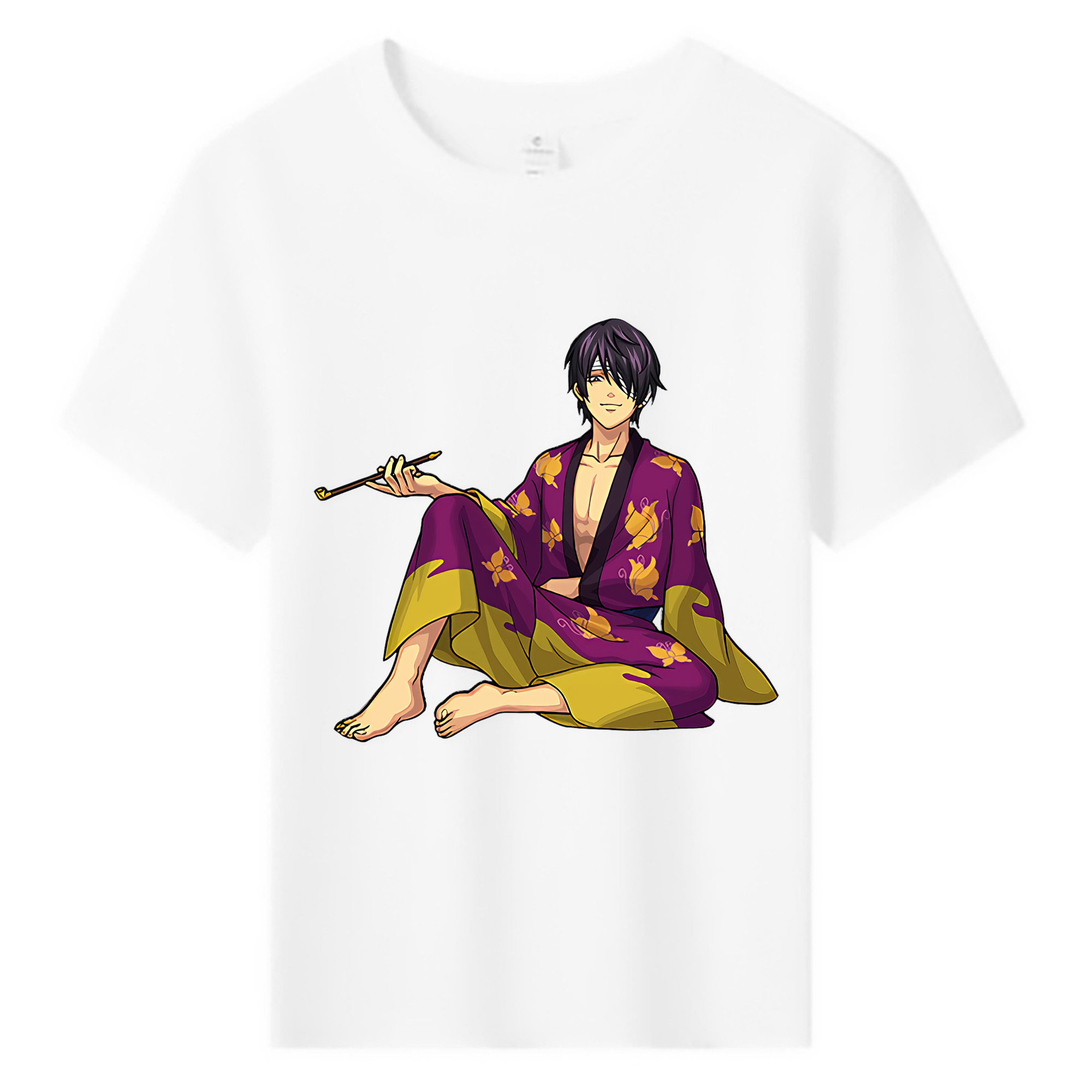 （画像用） ぎんたま 坂田銀時（さかたぎんとき） 神楽 志村新八（しむら しんぱち） GINTAMA Sakata Gintoki Kagura Shimura Shinpachi 綿100％キッズTシャツ（フロントプリント）