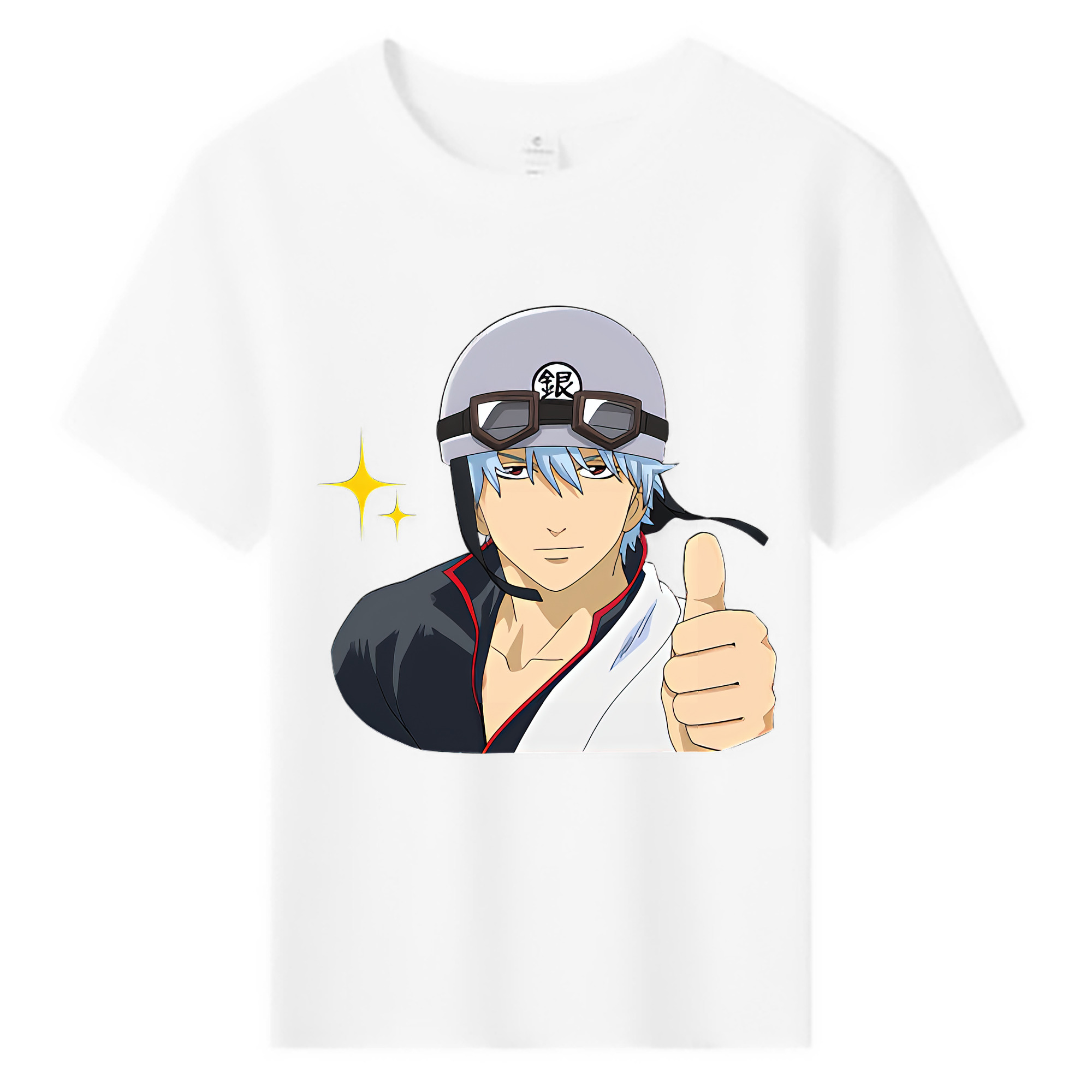 （画像用） ぎんたま 坂田銀時（さかたぎんとき） 神楽 志村新八（しむら しんぱち） GINTAMA Sakata Gintoki Kagura Shimura Shinpachi 綿100％キッズTシャツ（フロントプリント）