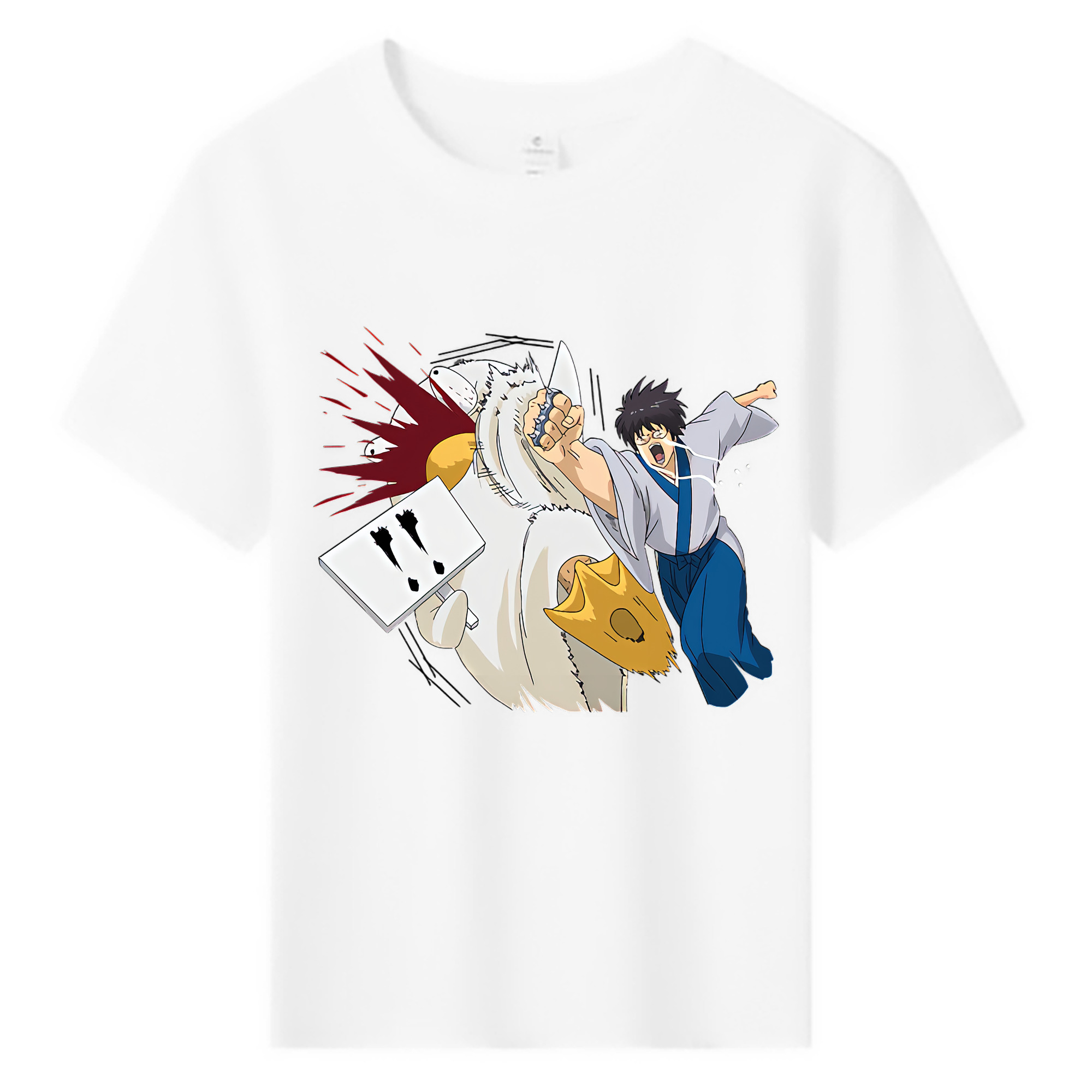 （画像用） ぎんたま 坂田銀時（さかたぎんとき） 神楽 志村新八（しむら しんぱち） GINTAMA Sakata Gintoki Kagura Shimura Shinpachi 綿100％キッズTシャツ（フロントプリント）