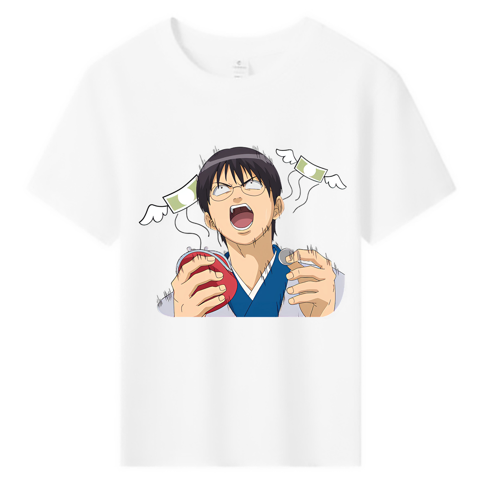 （画像用） ぎんたま 坂田銀時（さかたぎんとき） 神楽 志村新八（しむら しんぱち） GINTAMA Sakata Gintoki Kagura Shimura Shinpachi 綿100％キッズTシャツ（フロントプリント）