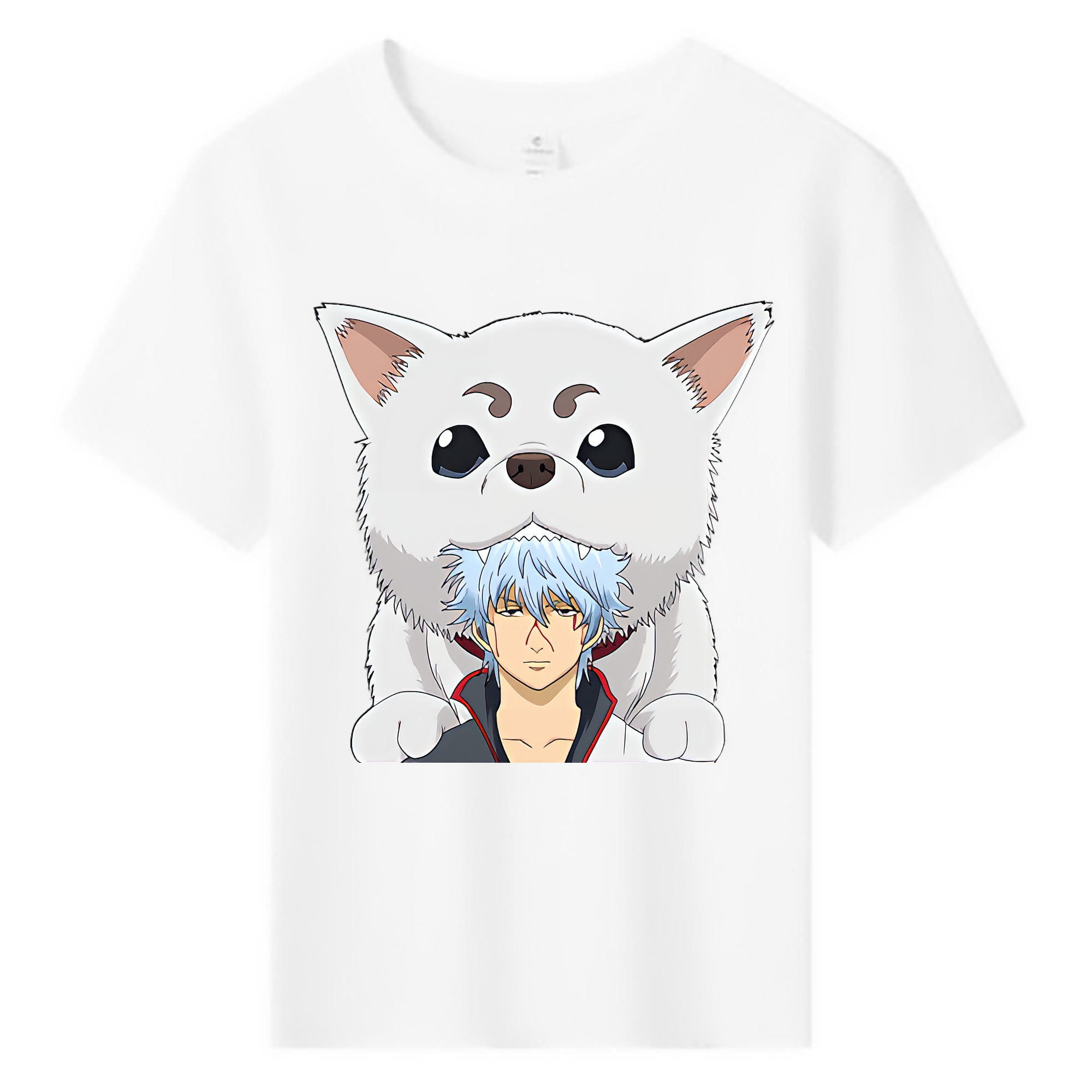 （画像用） ぎんたま 坂田銀時（さかたぎんとき） 神楽 志村新八（しむら しんぱち） GINTAMA Sakata Gintoki Kagura Shimura Shinpachi 綿100％キッズTシャツ（フロントプリント）