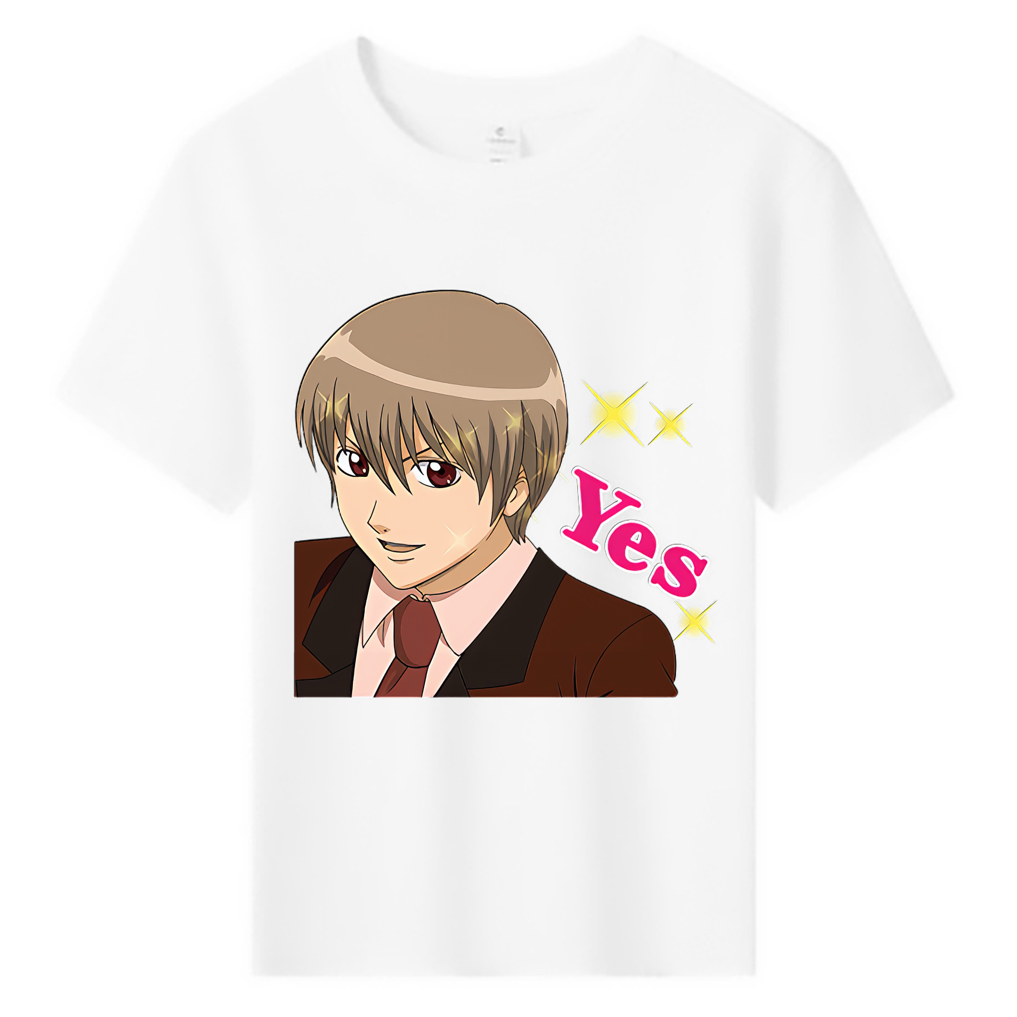 （画像用） ぎんたま 坂田銀時（さかたぎんとき） 神楽 志村新八（しむら しんぱち） GINTAMA Sakata Gintoki Kagura Shimura Shinpachi 綿100％キッズTシャツ（フロントプリント）