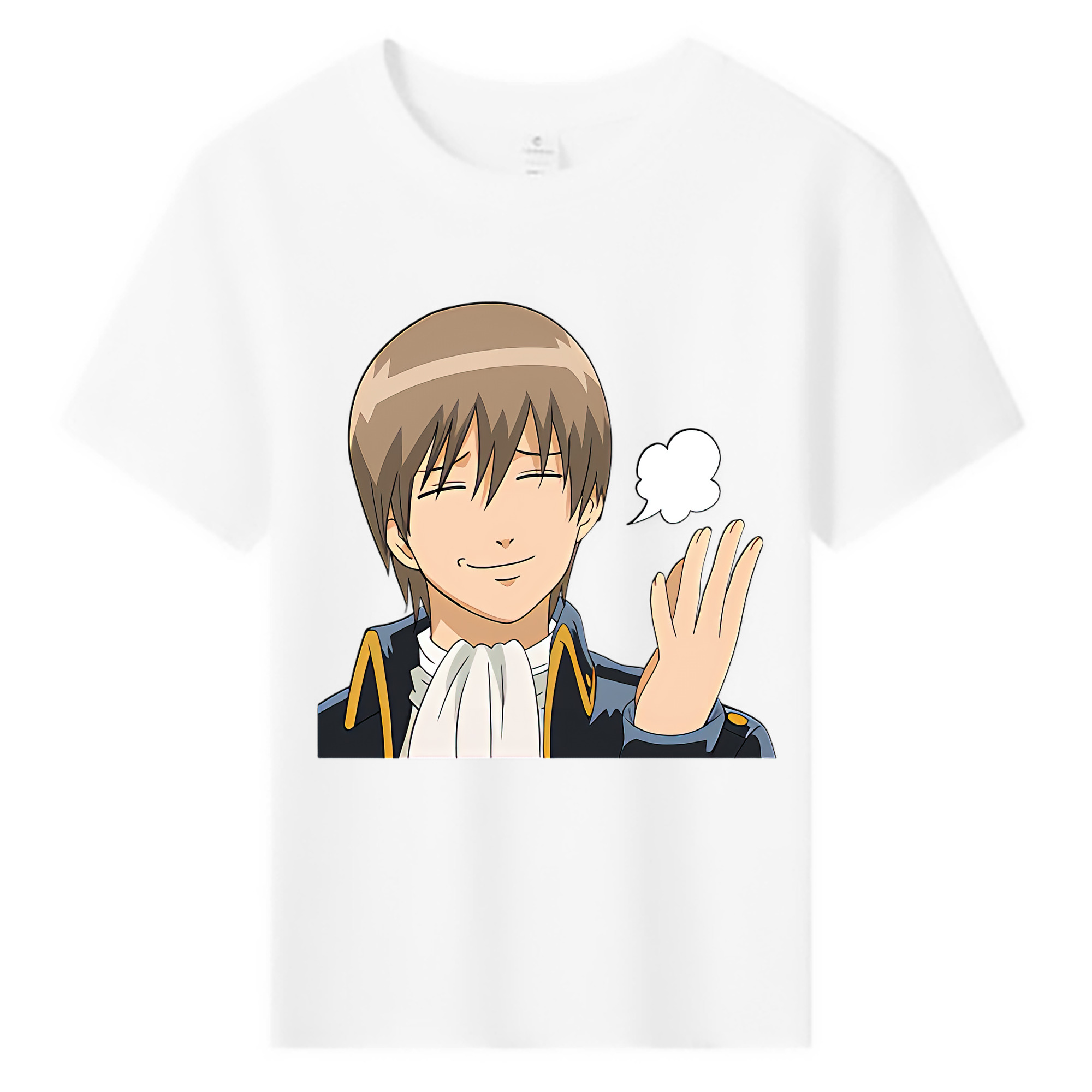 （画像用） ぎんたま 坂田銀時（さかたぎんとき） 神楽 志村新八（しむら しんぱち） GINTAMA Sakata Gintoki Kagura Shimura Shinpachi 綿100％キッズTシャツ（フロントプリント）