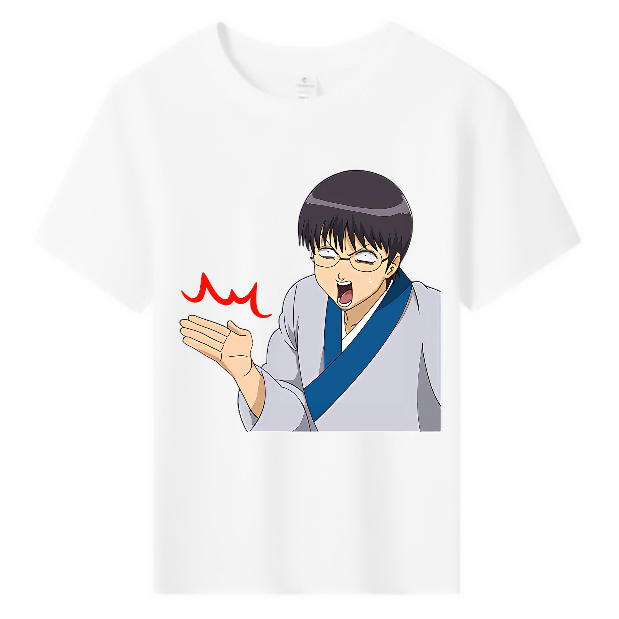 （画像用） ぎんたま 坂田銀時（さかたぎんとき） 神楽 志村新八（しむら しんぱち） GINTAMA Sakata Gintoki Kagura Shimura Shinpachi 綿100％キッズTシャツ（フロントプリント）