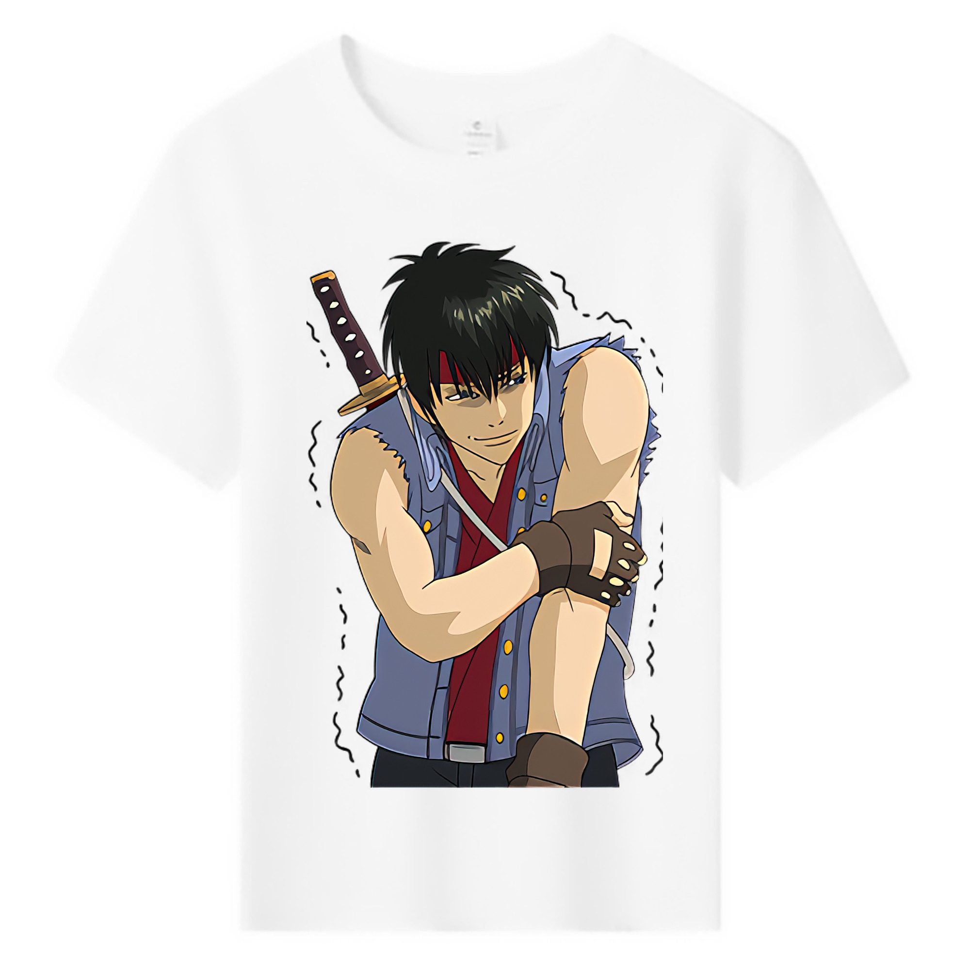 （画像用） ぎんたま 坂田銀時（さかたぎんとき） 神楽 志村新八（しむら しんぱち） GINTAMA Sakata Gintoki Kagura Shimura Shinpachi 綿100％キッズTシャツ（フロントプリント）