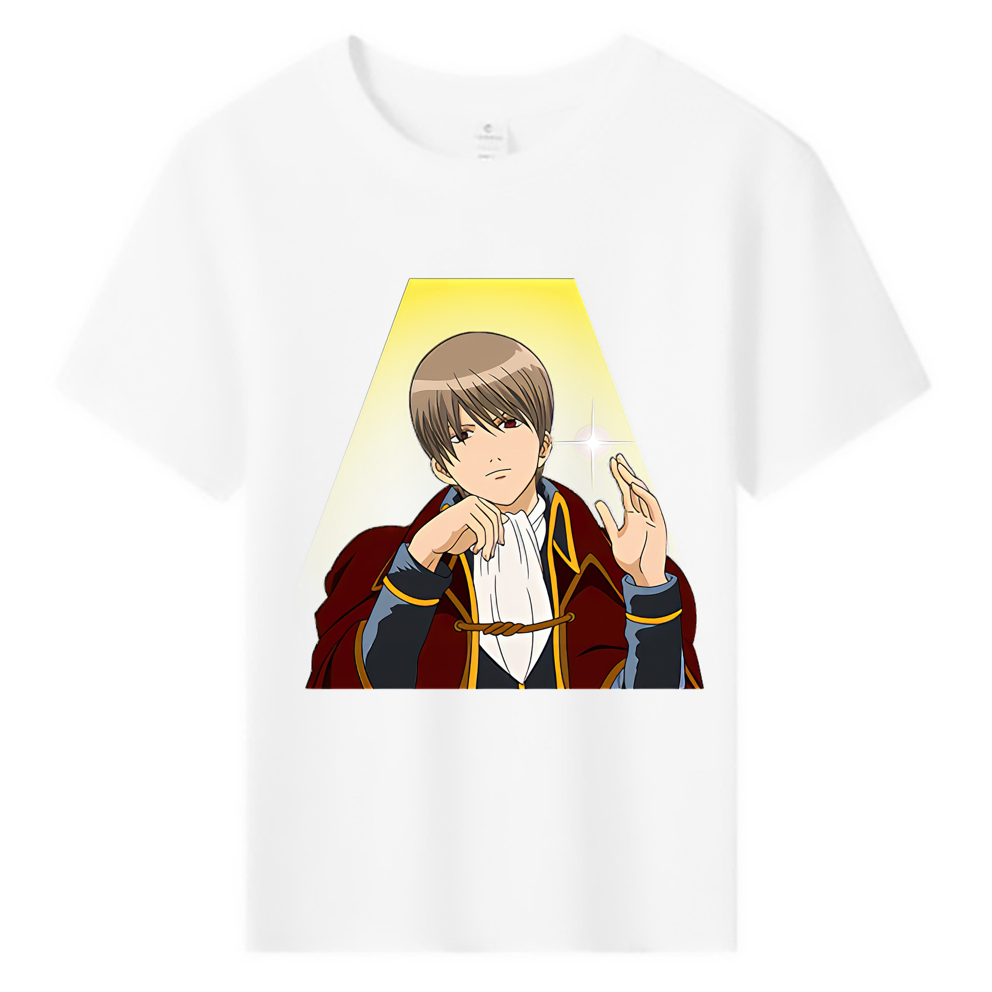 （画像用） ぎんたま 坂田銀時（さかたぎんとき） 神楽 志村新八（しむら しんぱち） GINTAMA Sakata Gintoki Kagura Shimura Shinpachi 綿100％キッズTシャツ（フロントプリント）