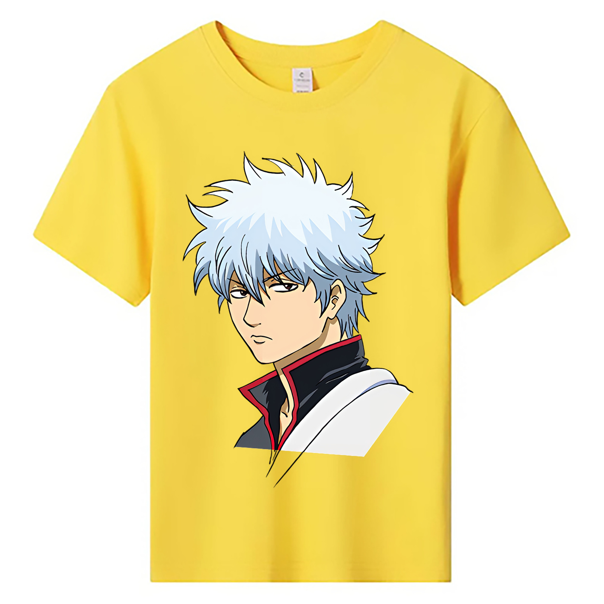 （画像用） ぎんたま 坂田銀時（さかたぎんとき） 神楽 志村新八（しむら しんぱち） GINTAMA Sakata Gintoki Kagura Shimura Shinpachi 綿100％キッズTシャツ（フロントプリント）