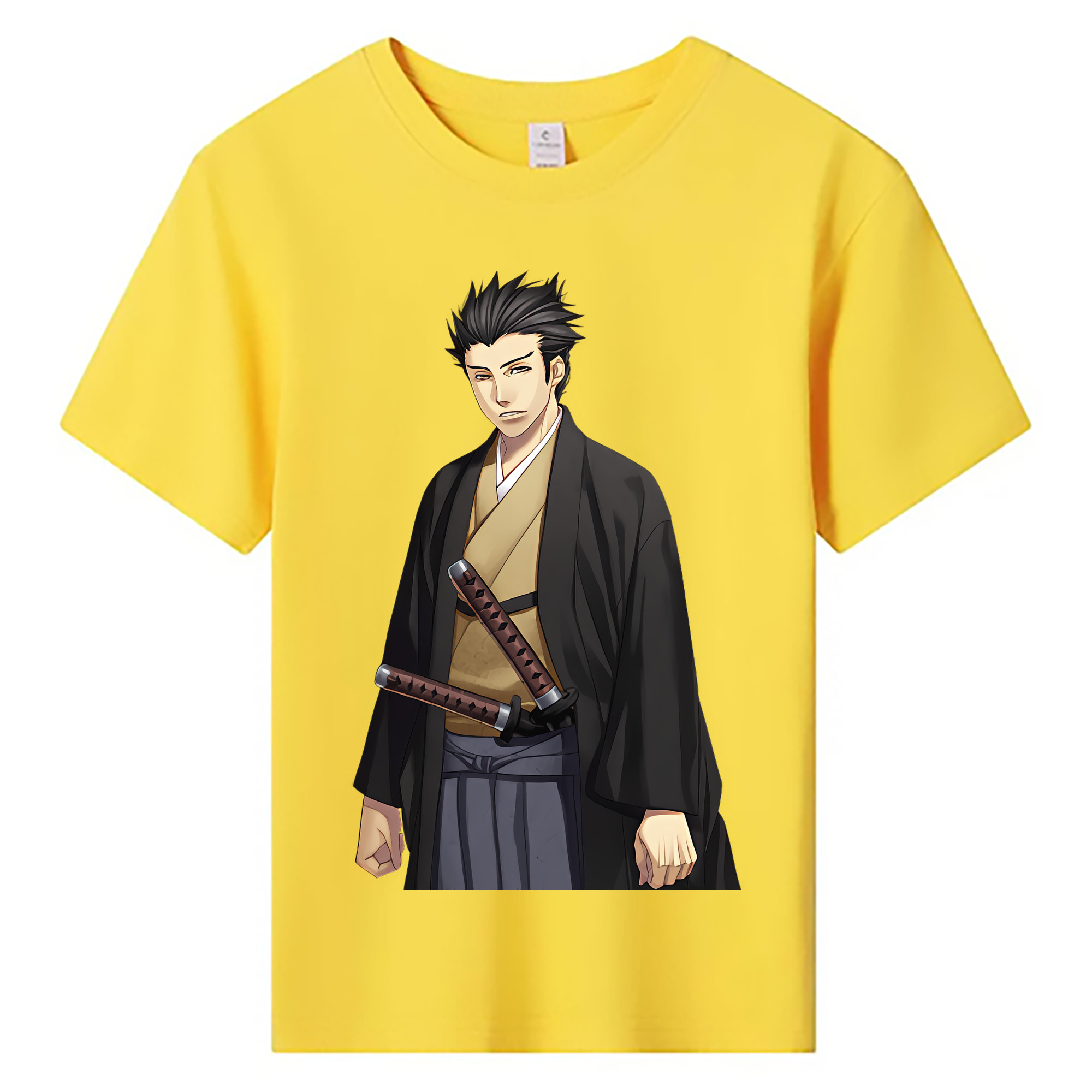 （画像用） ぎんたま 坂田銀時（さかたぎんとき） 神楽 志村新八（しむら しんぱち） GINTAMA Sakata Gintoki Kagura Shimura Shinpachi 綿100％キッズTシャツ（フロントプリント）